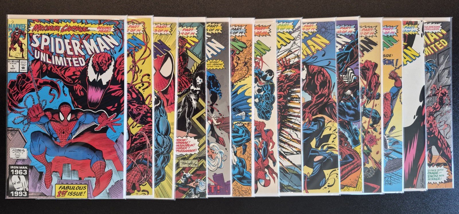 Maximum Carnage 1-14 Marvel Comics 1, 2, 3, 4, 5, 6, 7, 8, 9, 10, 11, 12, 13, 14