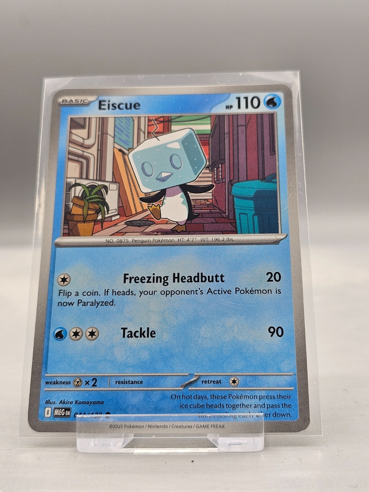 044/132 Eiscue : Common Card : Mega Evolution: Pokemon TCG