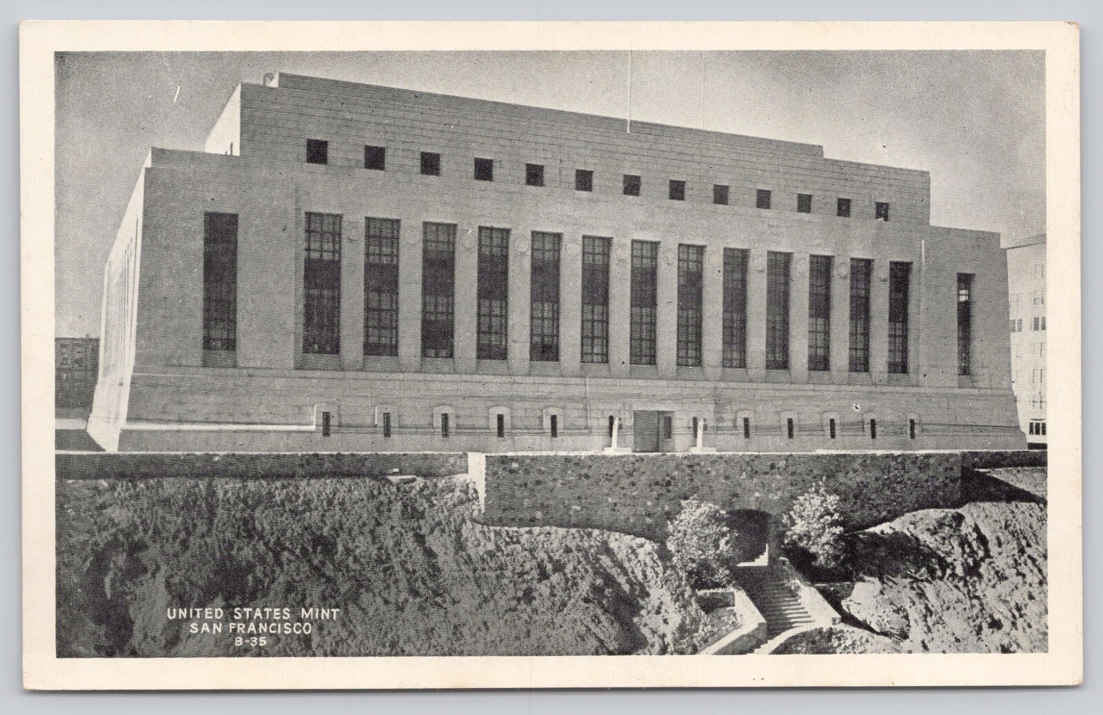 California San Francisco United States Mint vintage UNP Postcard f8