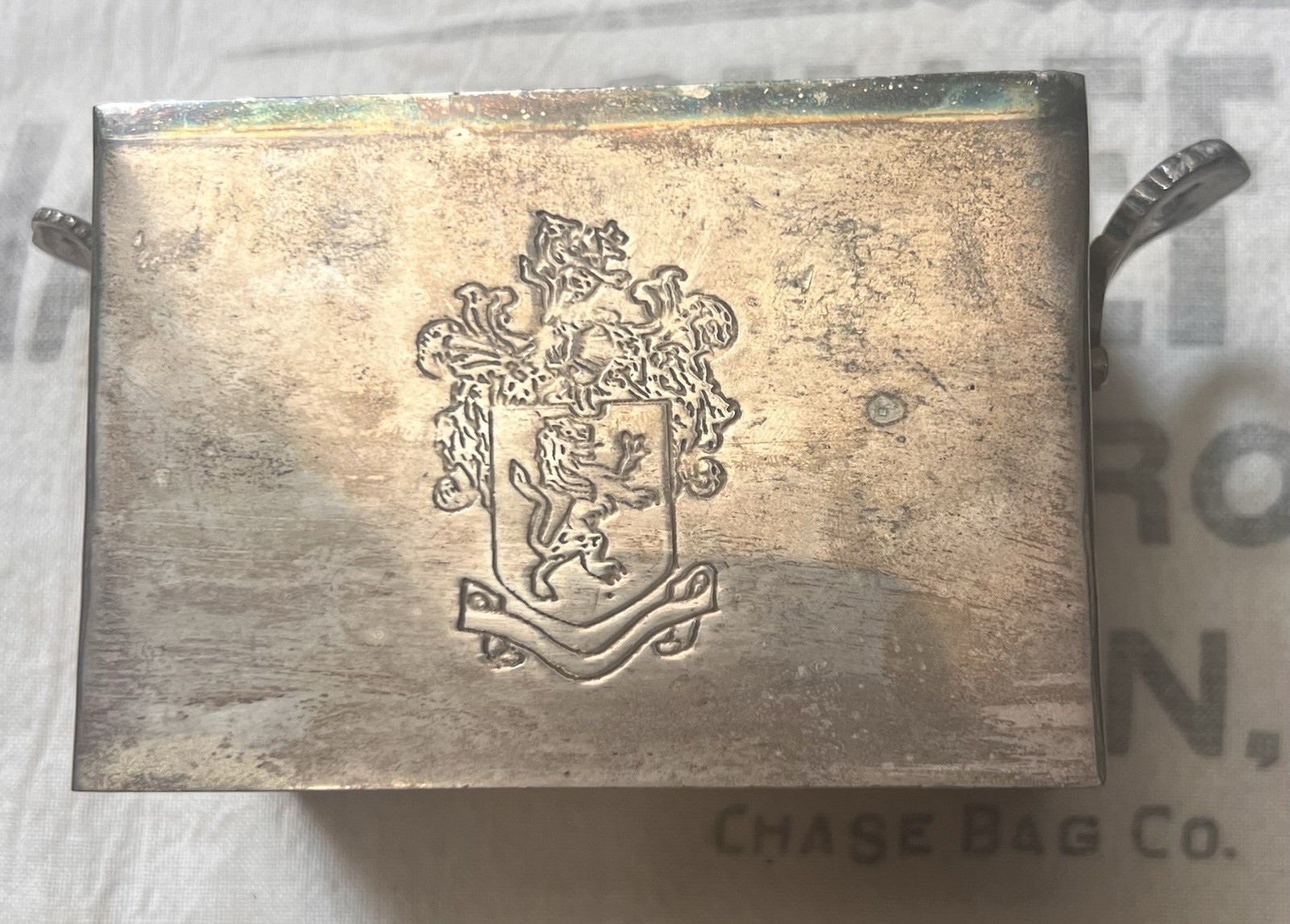 Vintage International Silver Trinket Box