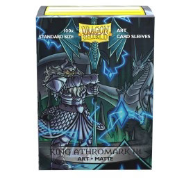 Dragon Shield Sleeves: Standard Matte Art – King Athromark III, Potrait 100CT