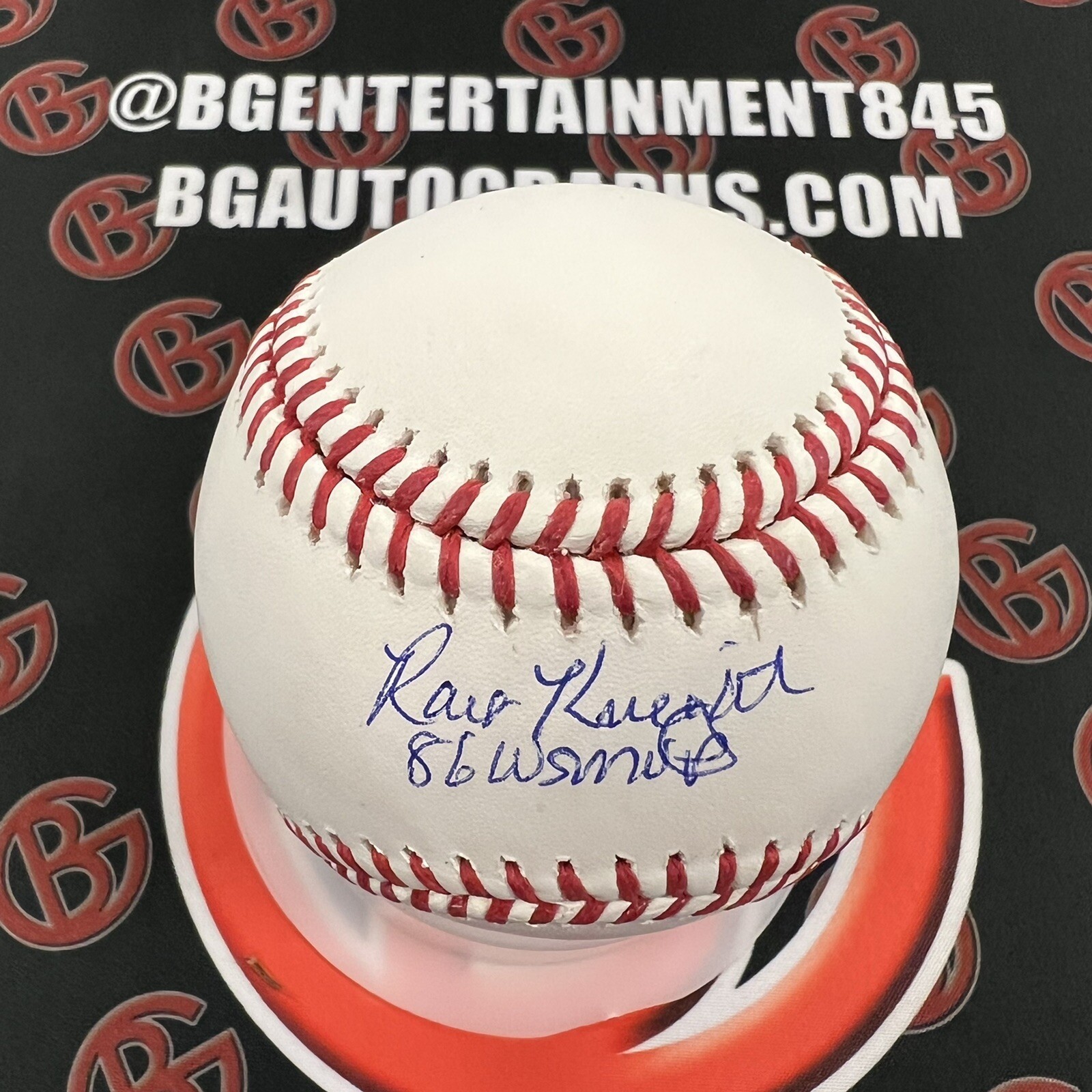 Ray Knight 86 WS MVP New York Mets Signed OMLB Autographed Steiner CX