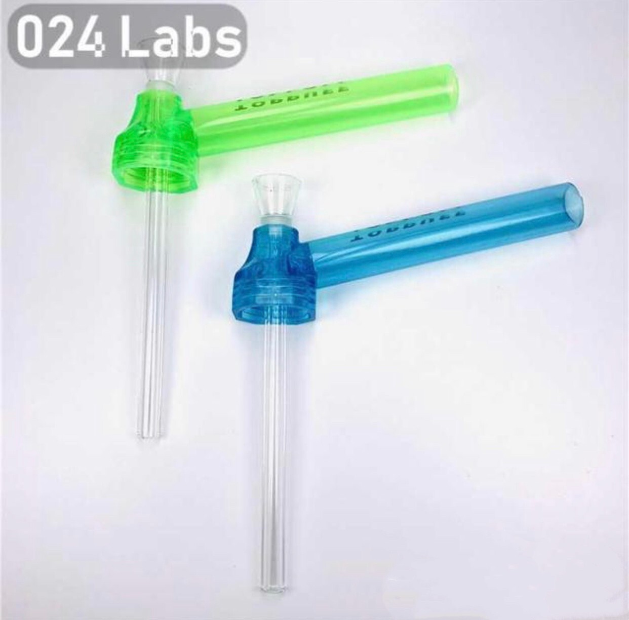 5 Pack Random Colors Top Puff Premium Portable Hookah Bottle Water Glass Bong