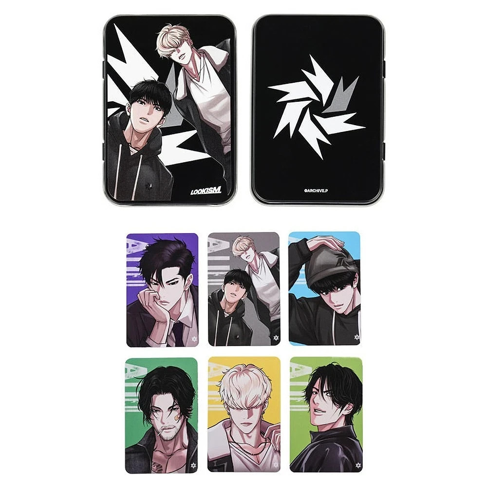 LOOKISM OFFICIAL MD GOODS TIN CASE PHOTO CARD(6ea) SET Poca Korea Naver Webtoon