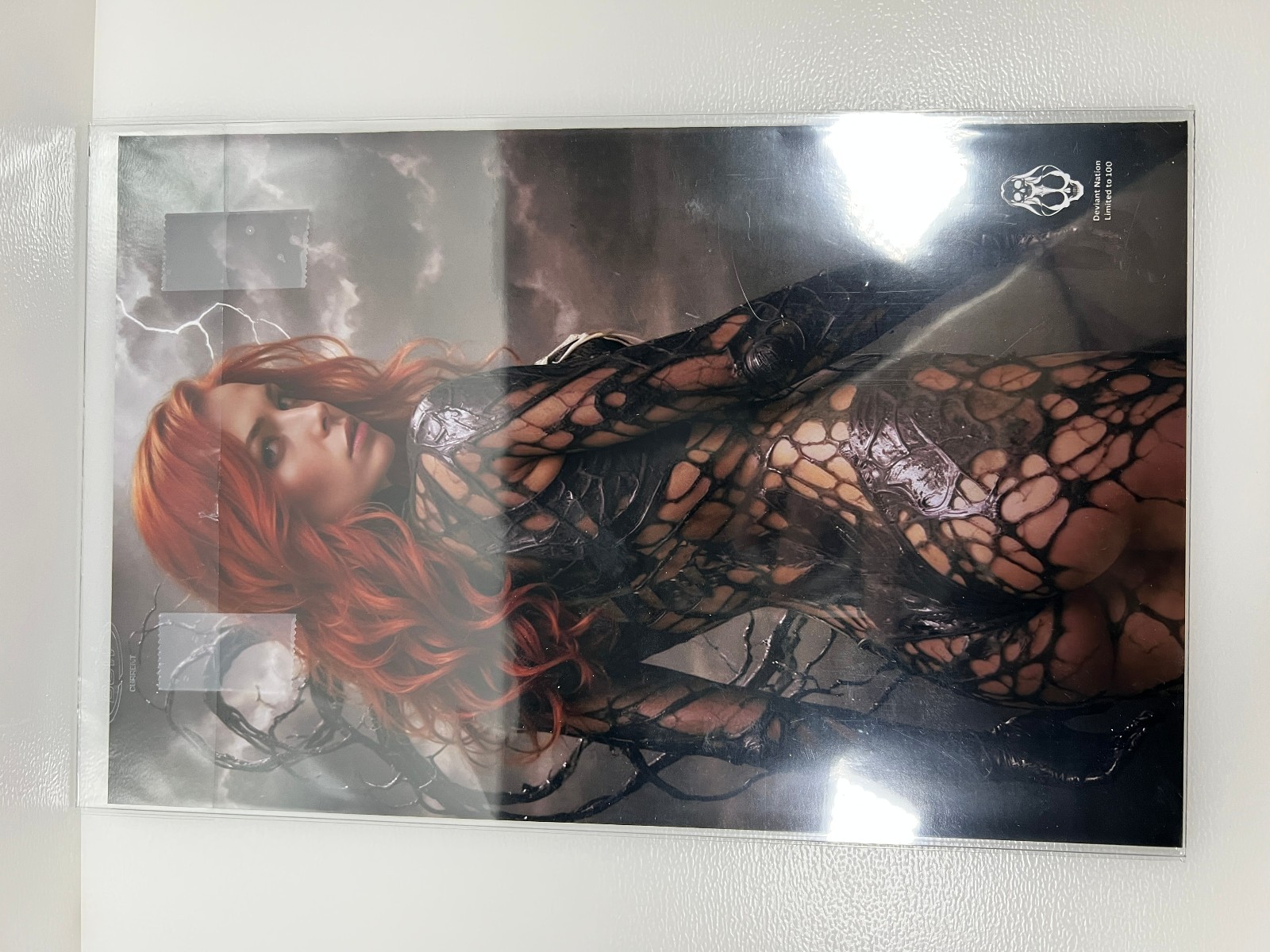 Mary Jane Venomized NICE Homage Deviant Nation 1/100 W/CoA Art Book (Paper)
