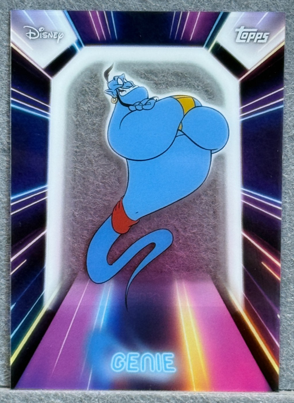 Genie 2026 Topps Disney Neon Illuminated Neon Lights Acetate