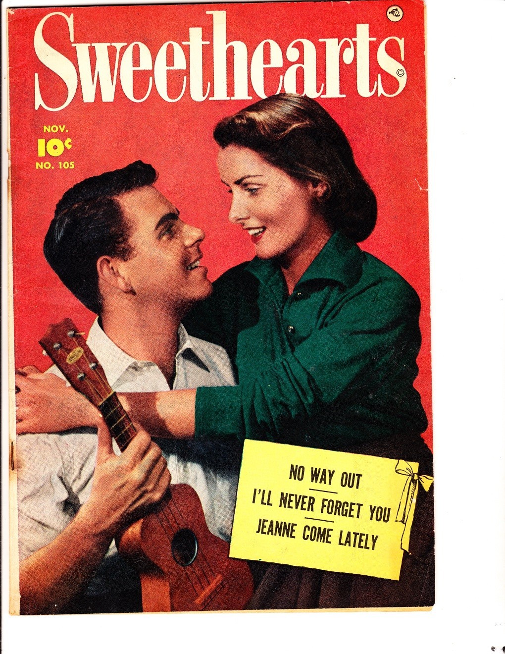 Sweethearts 105 (1951): FREE to combine- in Good/Very Good condition