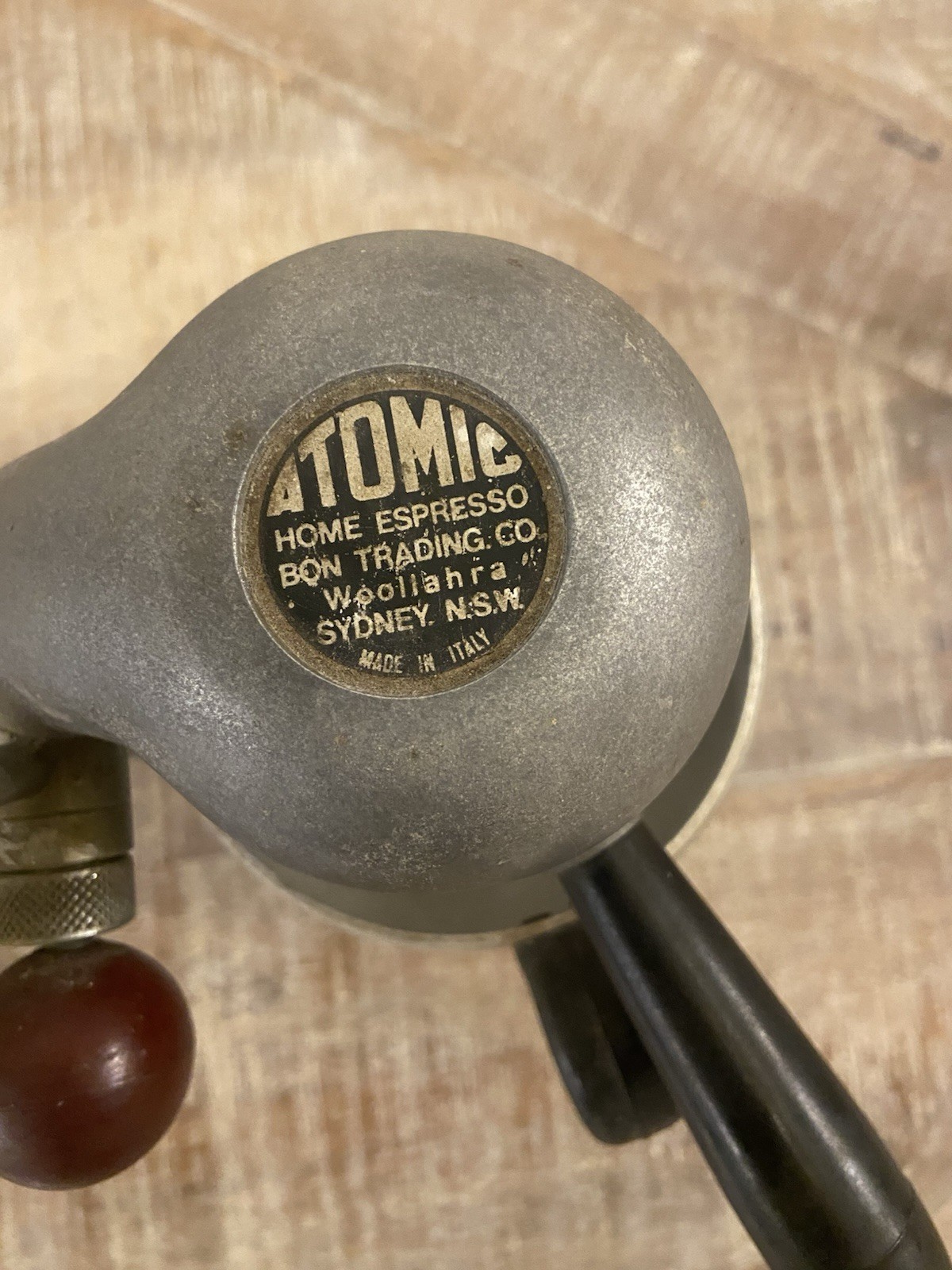 Atomic Atomic Home Espresso Maker, Silver/Black, Made in Italy