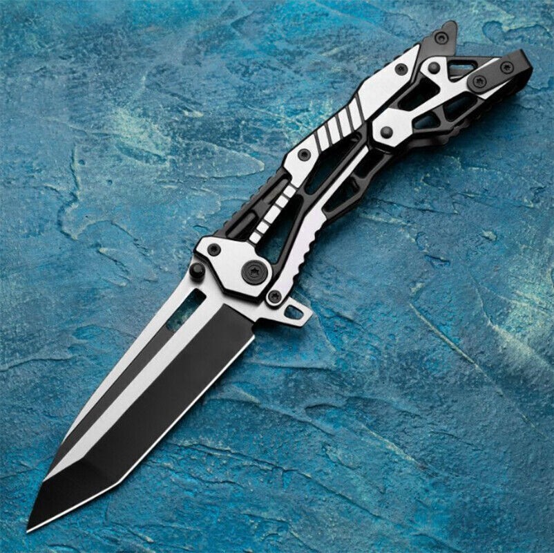 Tactical Pocket Knife Survival Spring Assist Knife Camping Combat Folding Knives