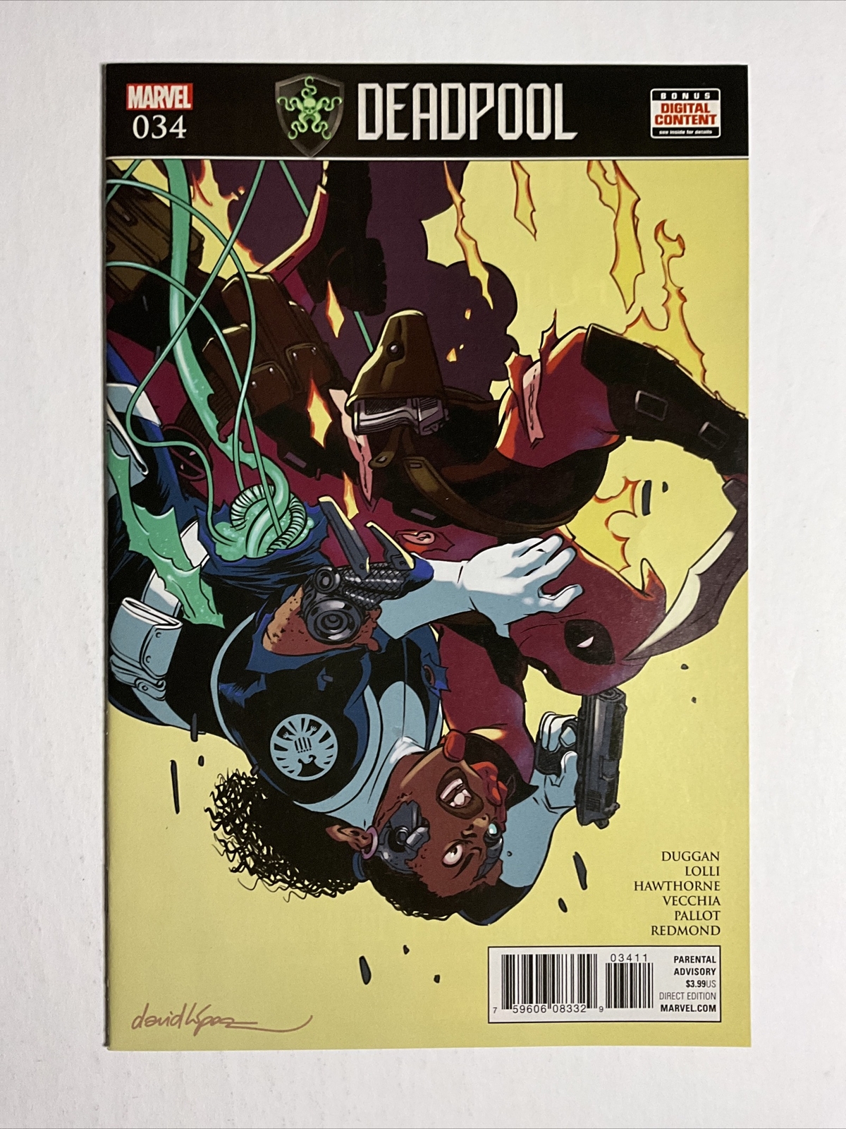 Deadpool #34 (2017) 9.4 NM Marvel High Grade Comic Book