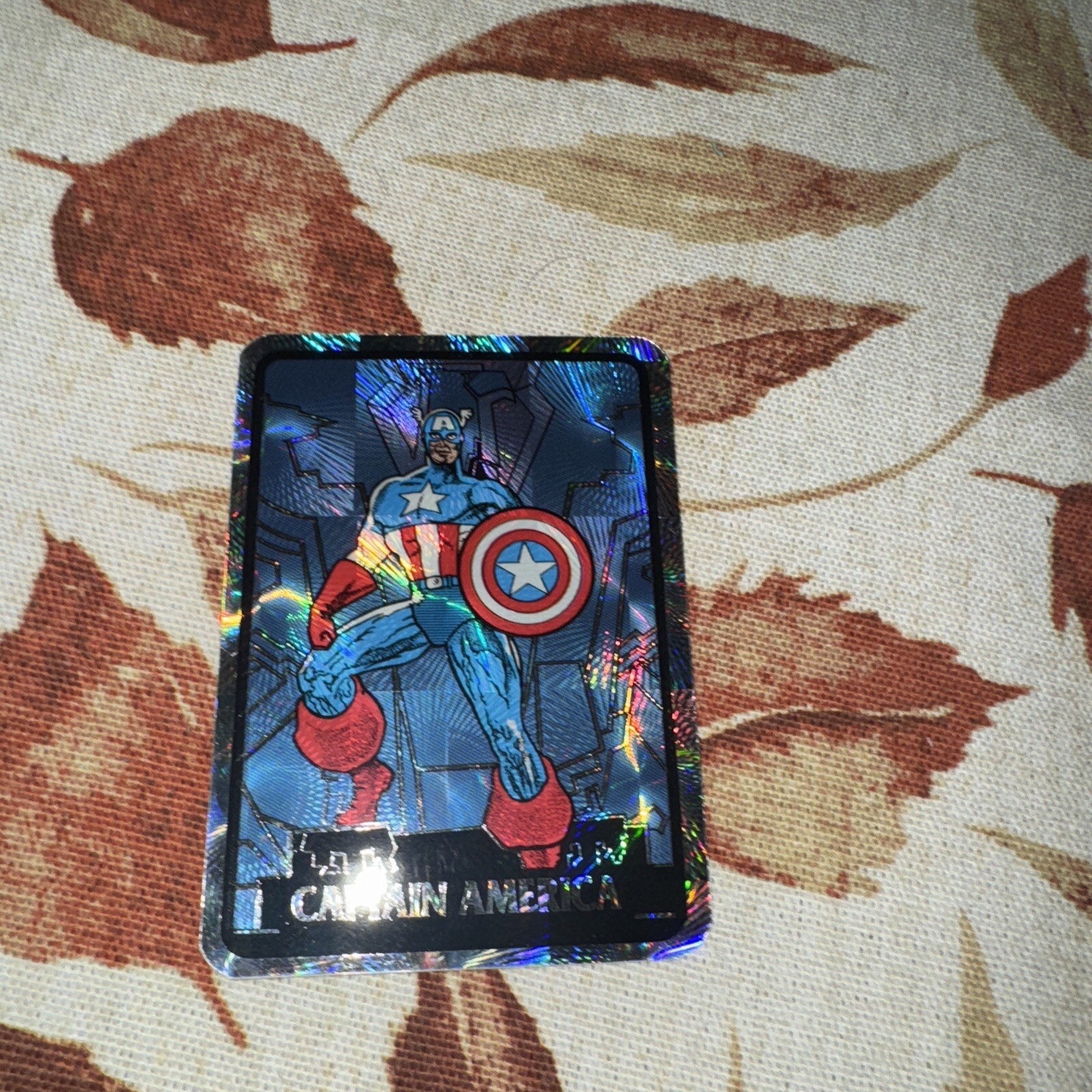 Captain America prism sticker