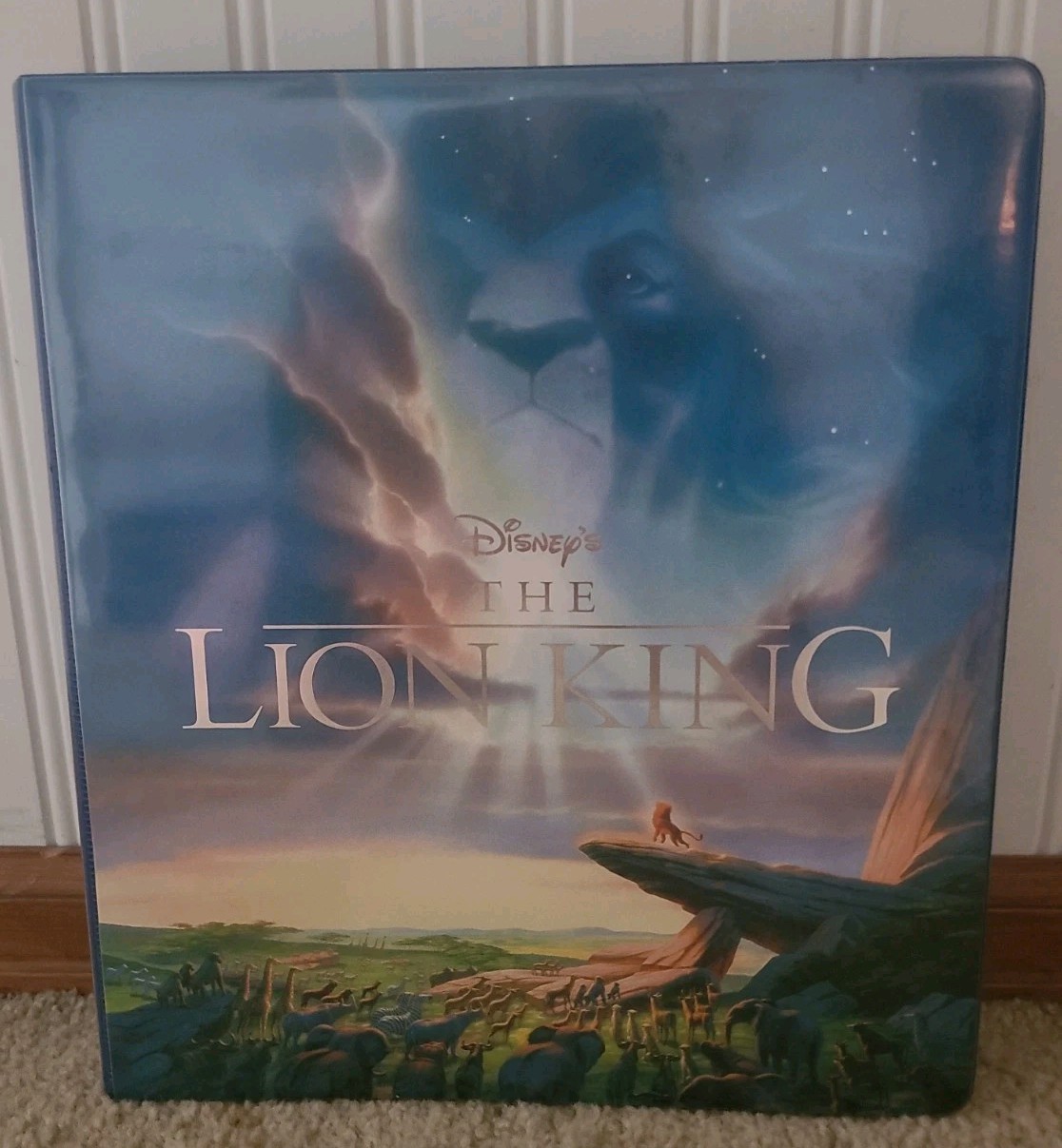 Lion King Trading Cards Complete Sets & Binder RARE