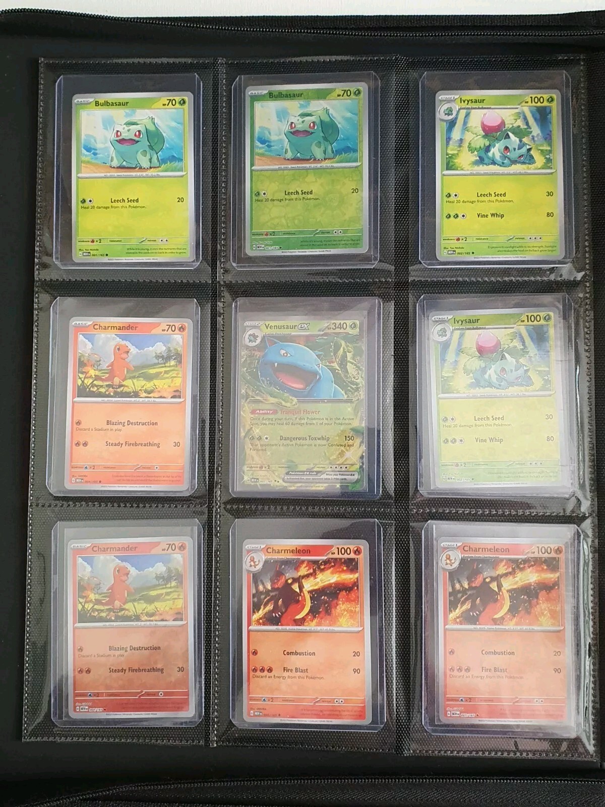 Pokemon 151 complete Set. Reverse Holo, Holos, Ex,+ TOPLOADER BINDER + Promo’s
