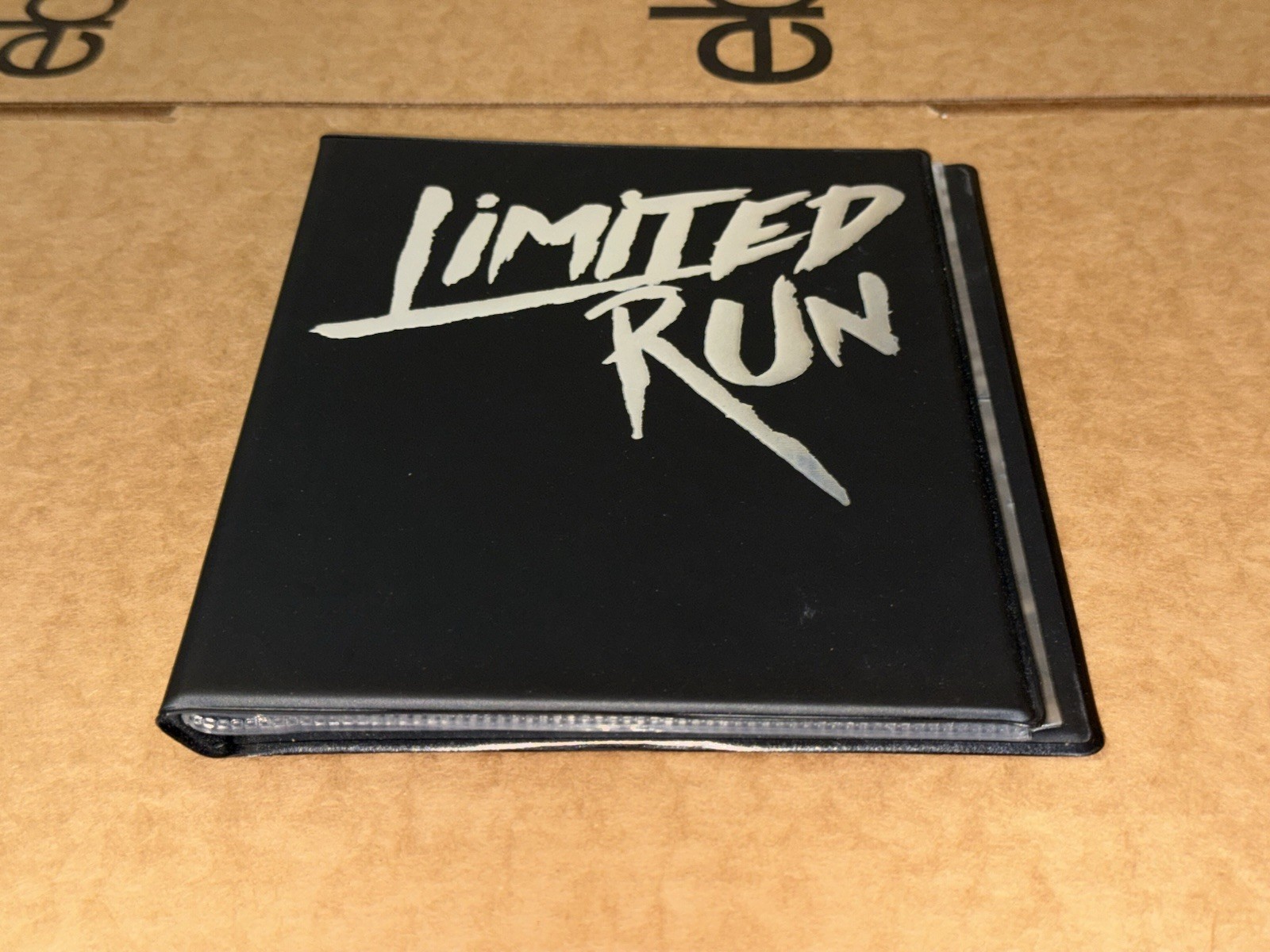 Limited Run Games Silver Foil Trading Card Binder Discontinued RARE USED