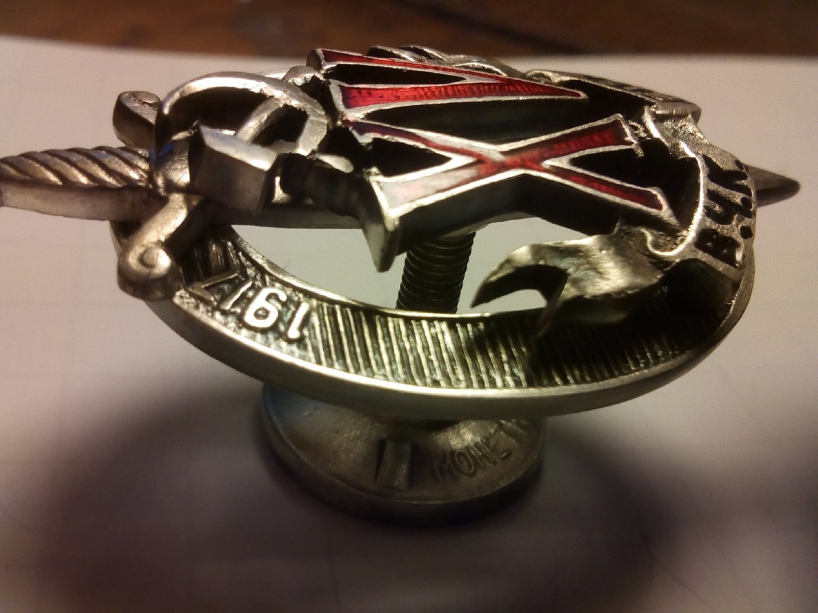 Russian Military Collection Badge of Honorary Worker of the Cheka-GPU XV.