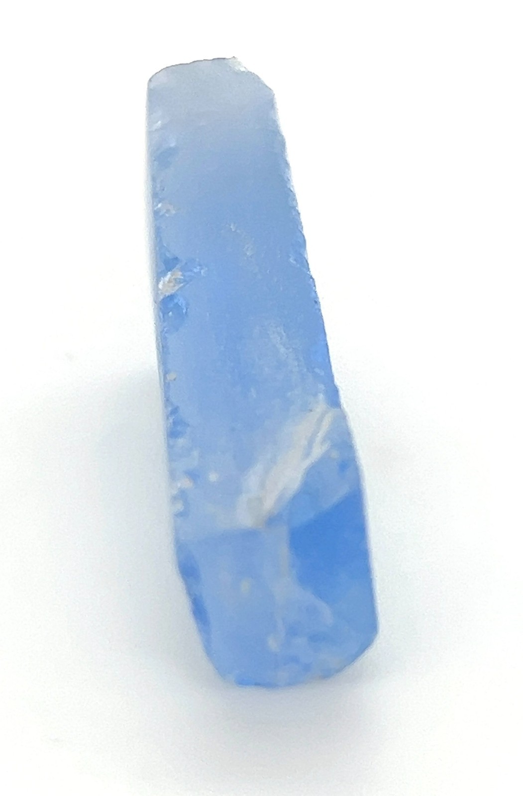 Lab Created Tanzanite Rough Raw Blue Crystal 59ct