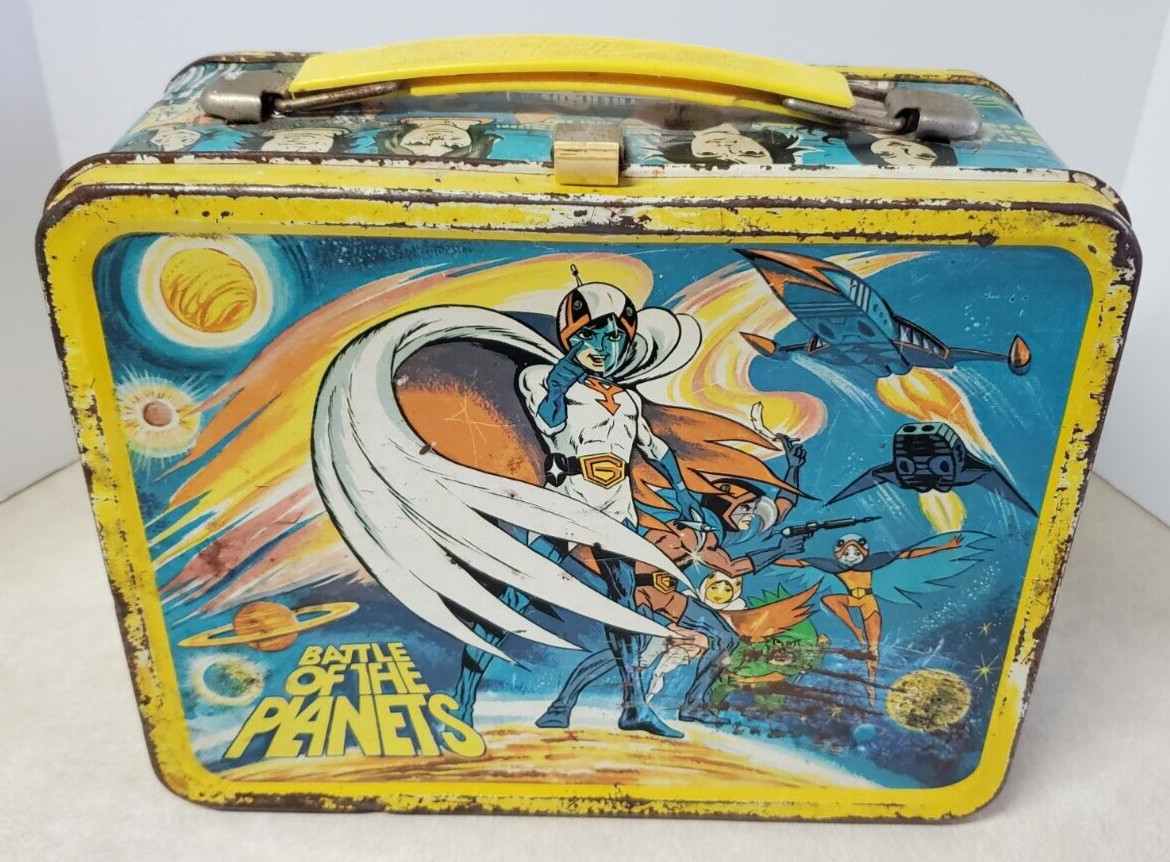 Battle of the Plants Metal Lunchbox. 1979. Vintage. Animated / Comic Series