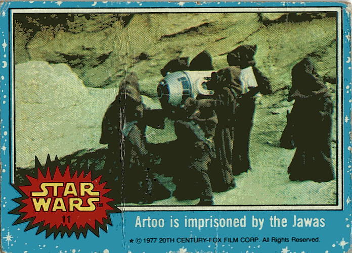 1977 TOPPS Star Wars Cards (Blue, Red Green & Orange) Various Conditions-U Pick