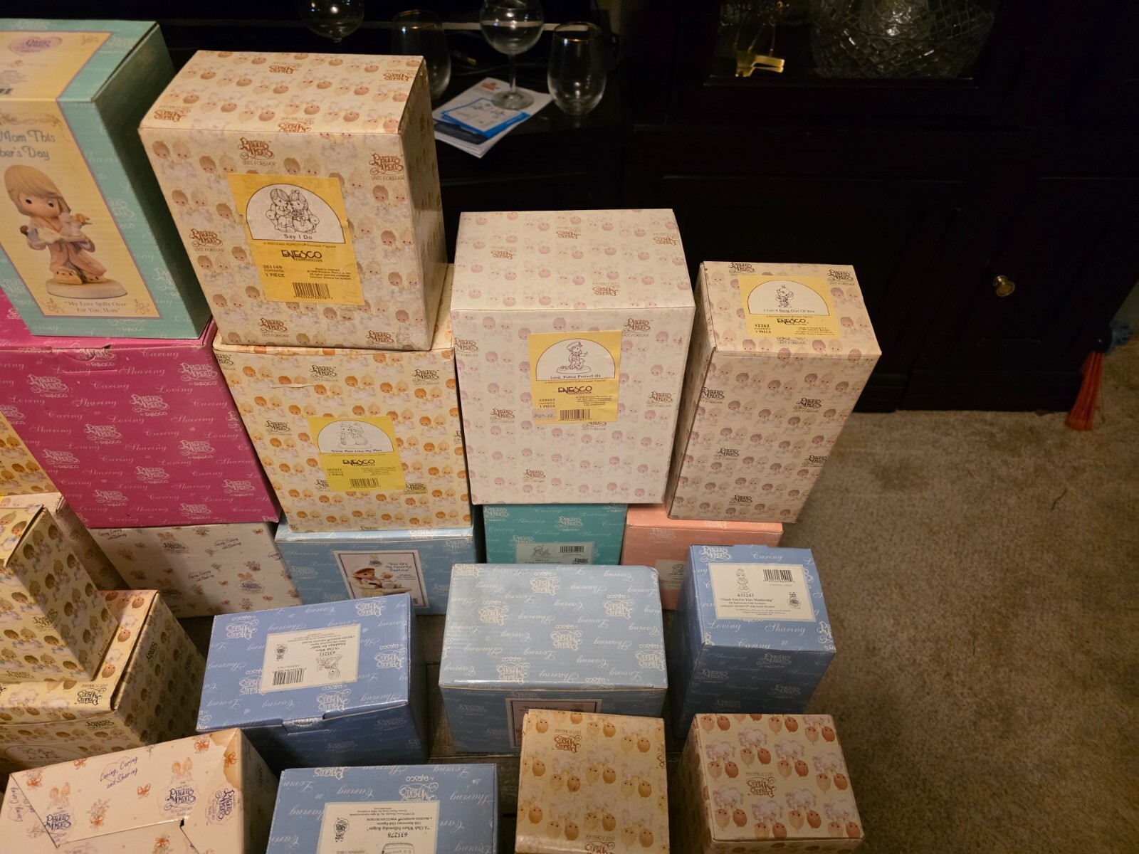Precious Moments EMPTY Boxes, Multiple to choose from $5 each. Pick and Choose