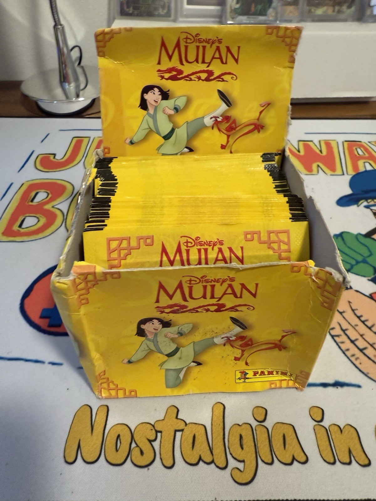 (1) Sealed Pack Panini Disney’s Mulan