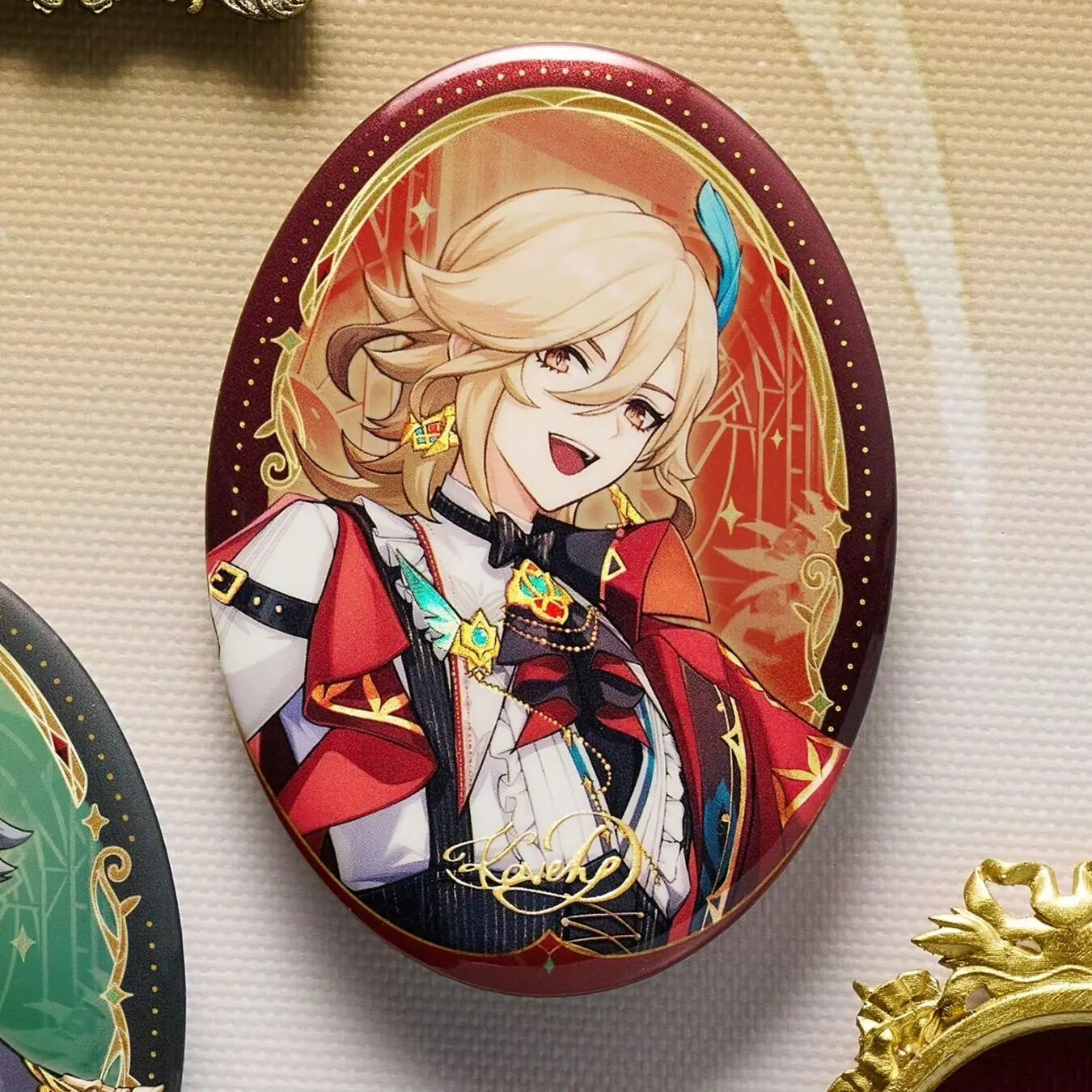Genshin – Alhaitham Kaveh Acrylic Stand Model Plate Desk Decor Standing