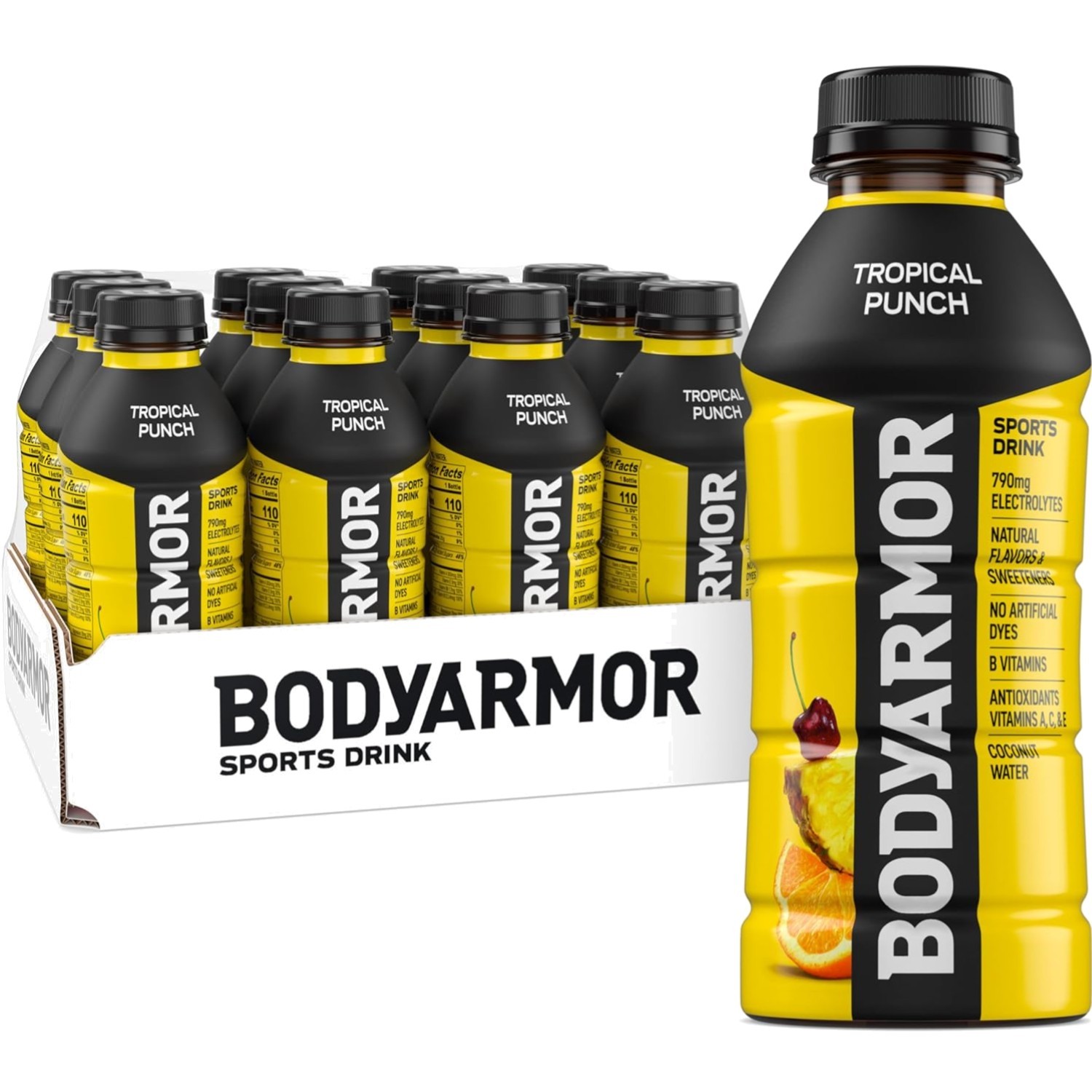 Sports Drink Sports Beverage, Tropical Punch, Coconut Water Hydration, Natura…