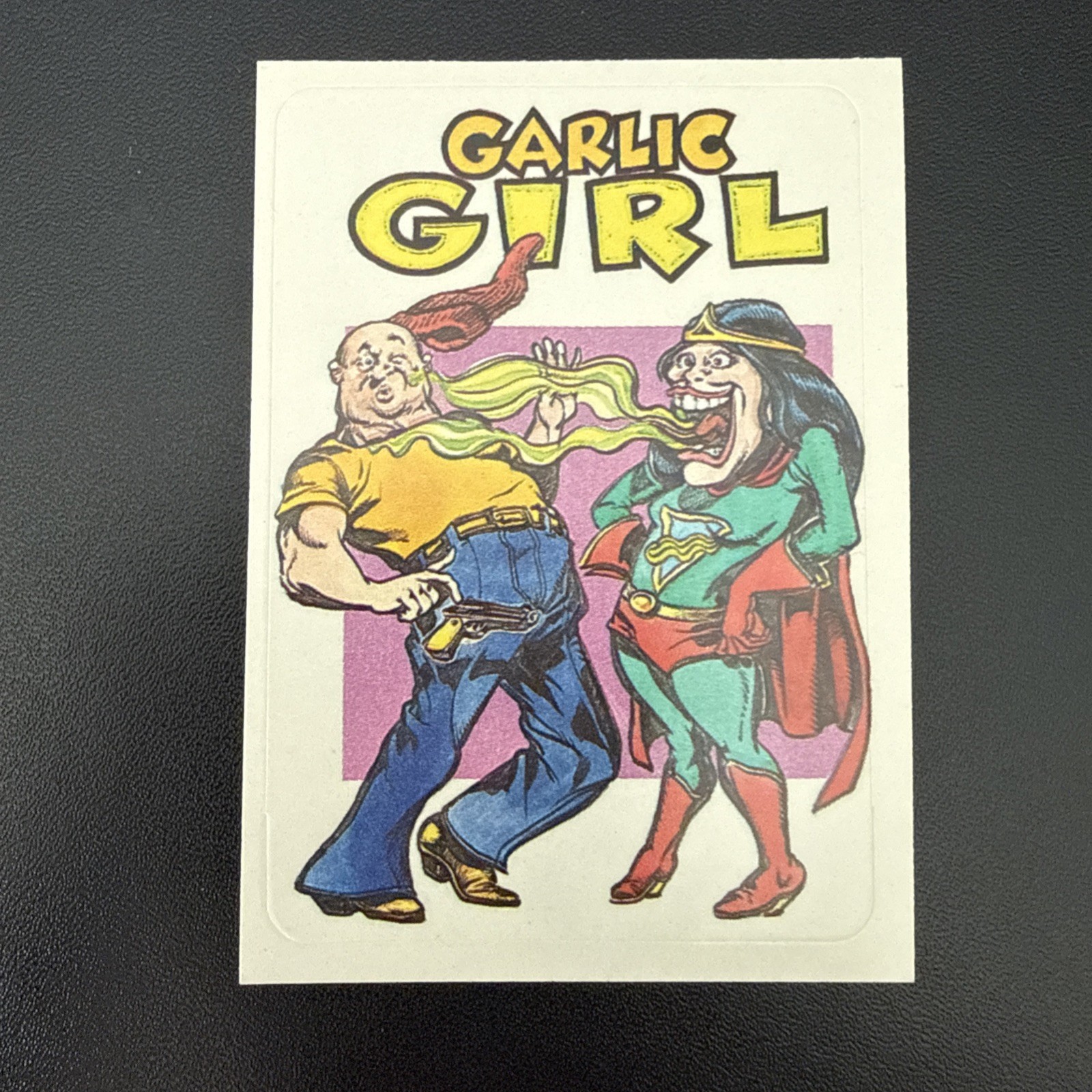 1983 Donruss General Mills Zero Heroes #48 Garlic Girl