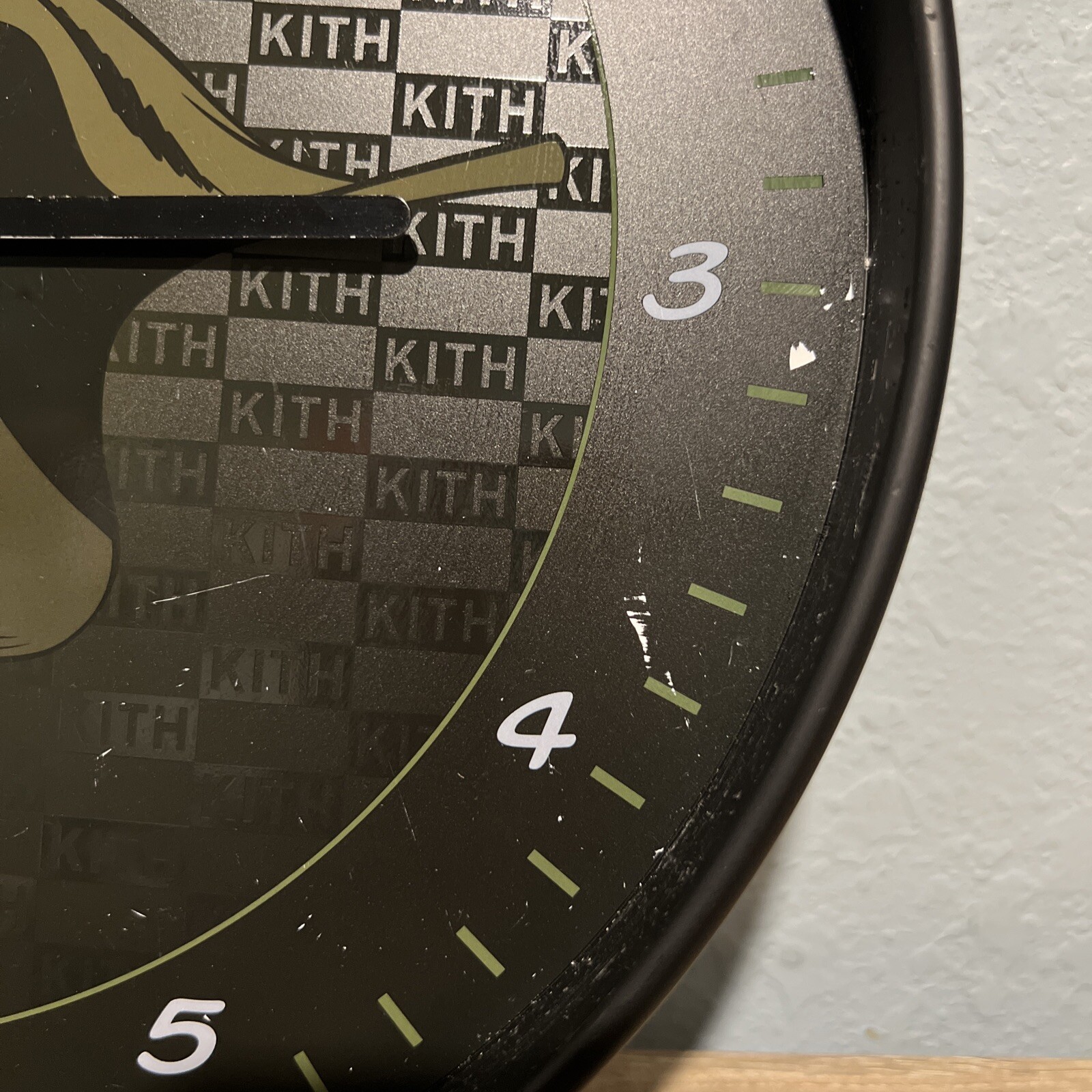 Kith Marvel Dr Doom Wall Clock DAMAGED (Read Description)