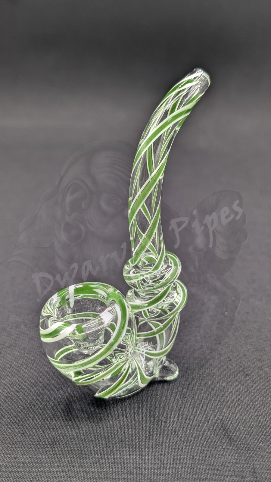 4″ Inch Tobacco Sherlock Glass Bowl Pipe GR10