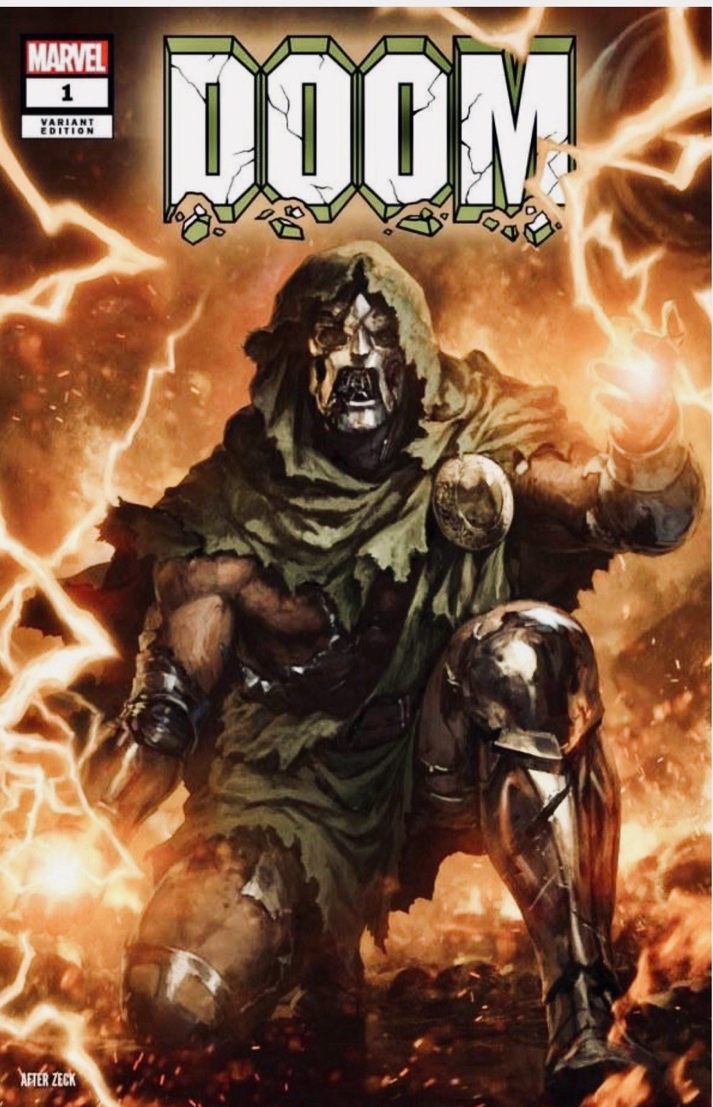 Doom #1 One-Shot Skan Srisuwan Limited Edition Variant 2024 Limited 300 W/COA