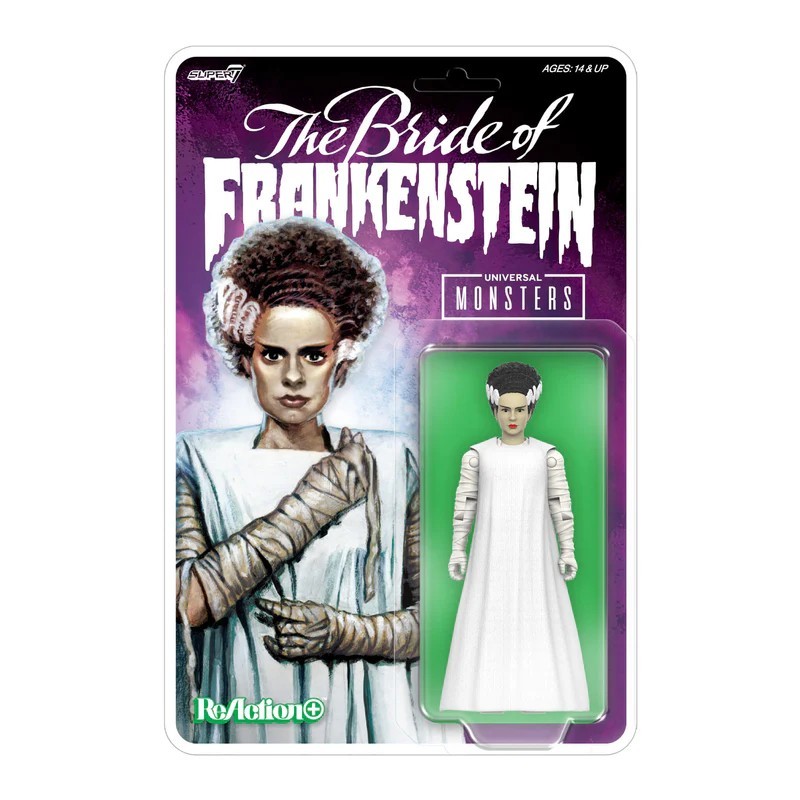 Bride of Frankenstein Universal Monsters Super7 Reaction Action Figure