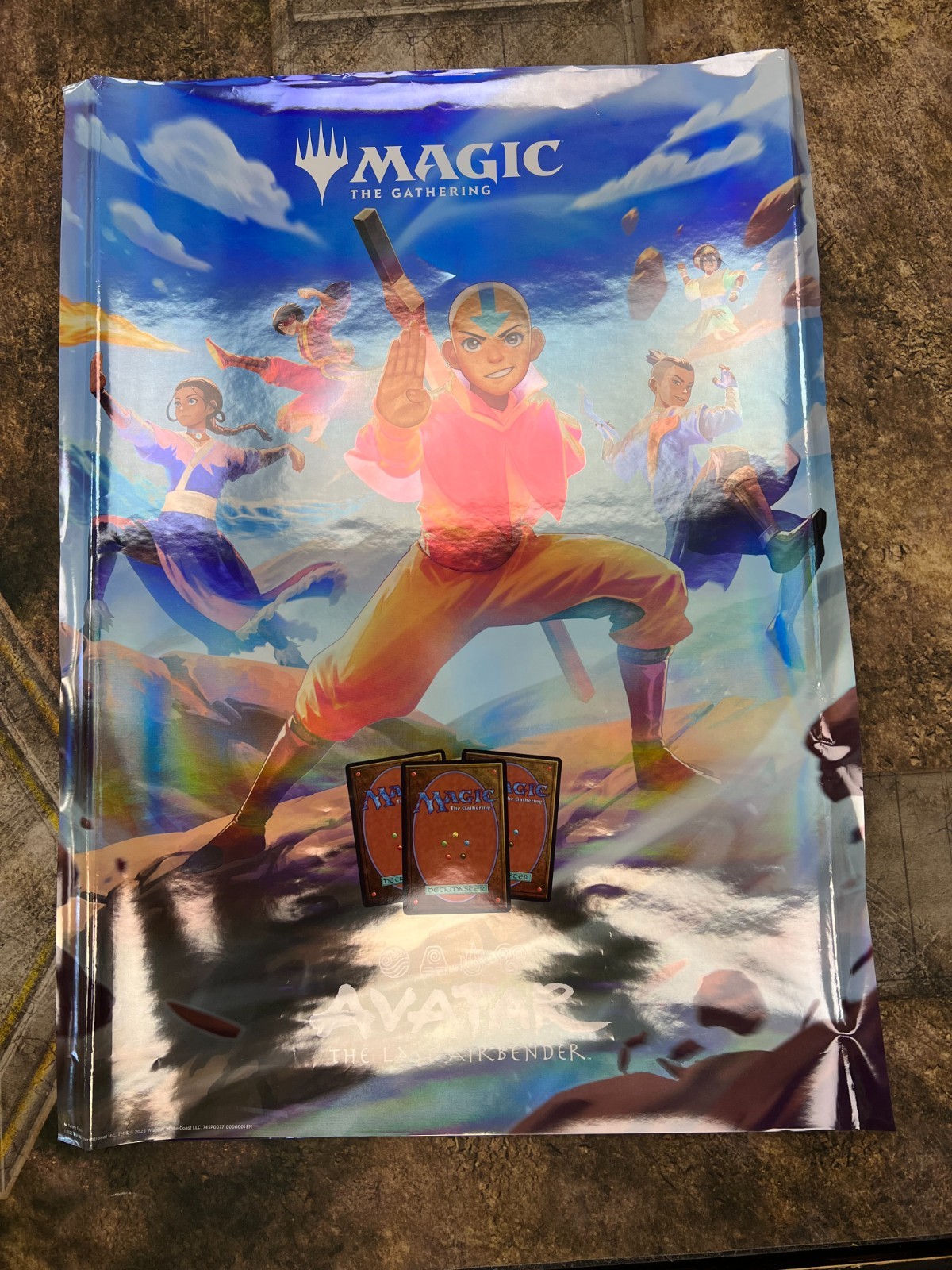 Magic The Gathering Avatar The Last Airbender 8 1/2 x 11 Promo Poster AP3