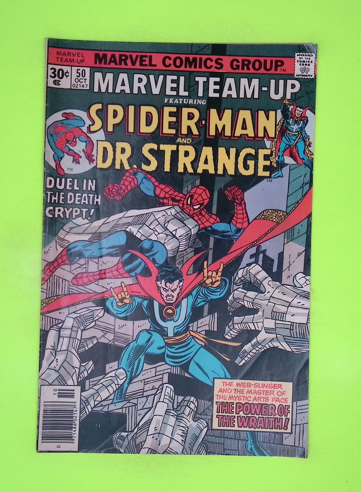 Marvel Team-Up #50 Vol. 1 1976 Marvel Comics 1st App Low Grade Comic Book K89-56