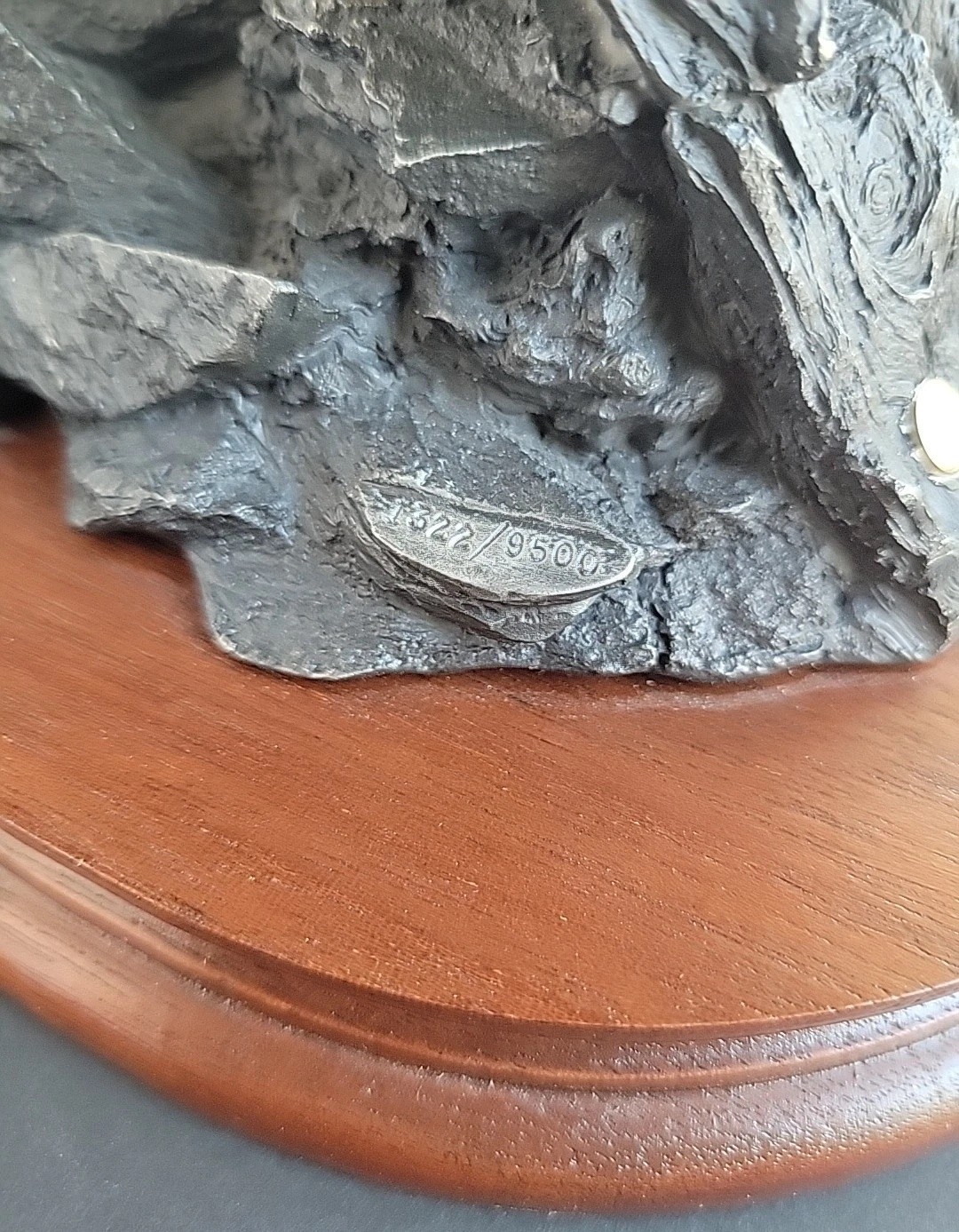 1983 Chilmark “Triumphant Glory” Pewter Eagle Sculpture Ron Van Gilder #/9500