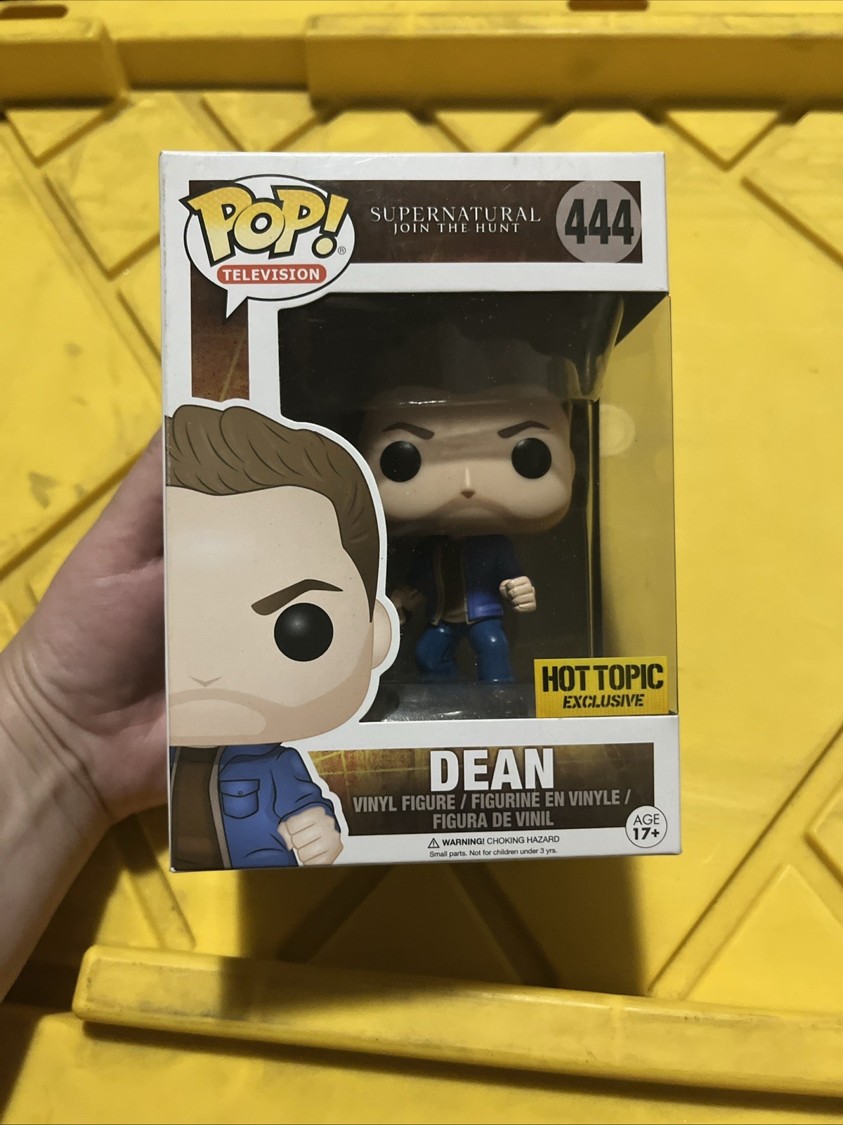 Funko Pop! Television Dean 444 Supernatural Hot Topic Exclusive Vinyl Figure