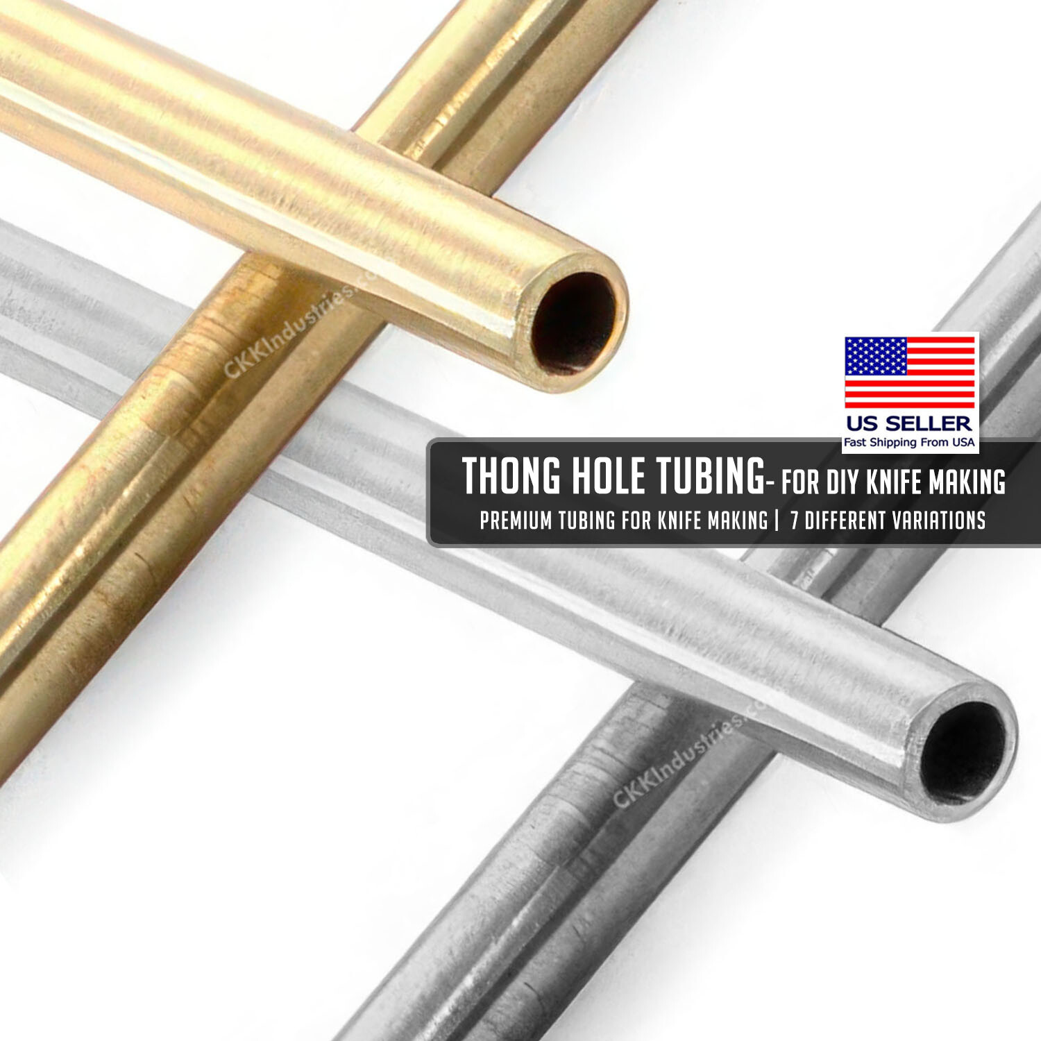Thong Hole Tubing for Knife Making – 7 Different Variations