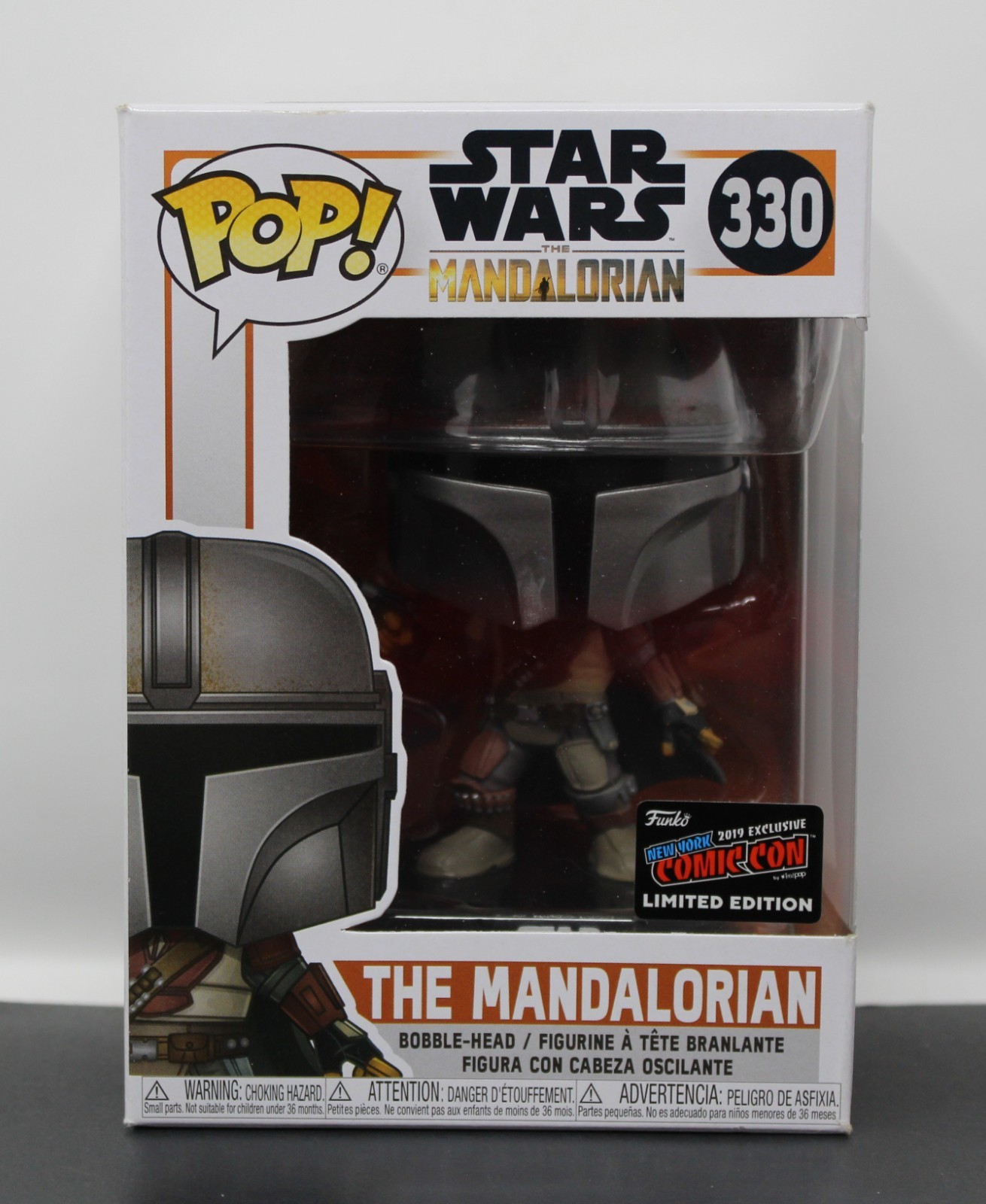 MANDALORIAN – 2019 NYCC – NEW YORK COMIC CON – VAULTED – #330 – FUNKO POP!