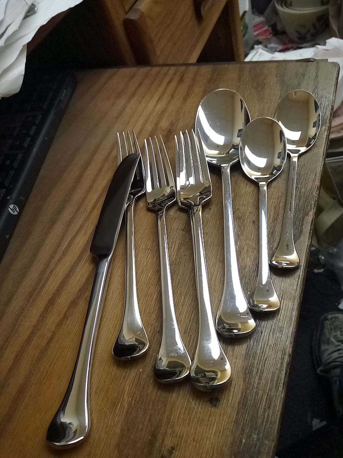 Dansk Stainless 18/10 Kobenhaven II Glossy 8 Replacement Pieces China POB3