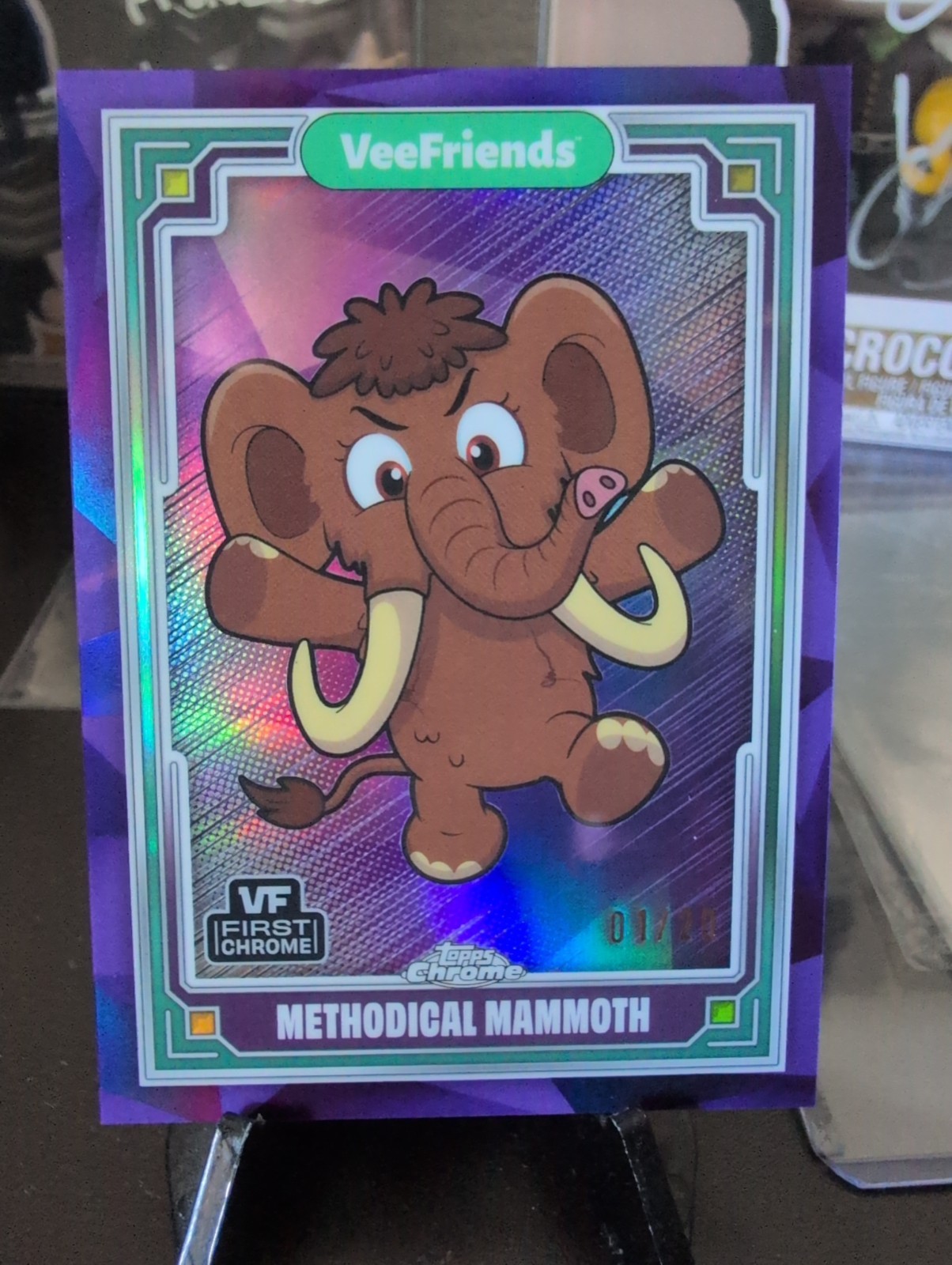 veefriends methodical mammoth Purple Refractor 1/20