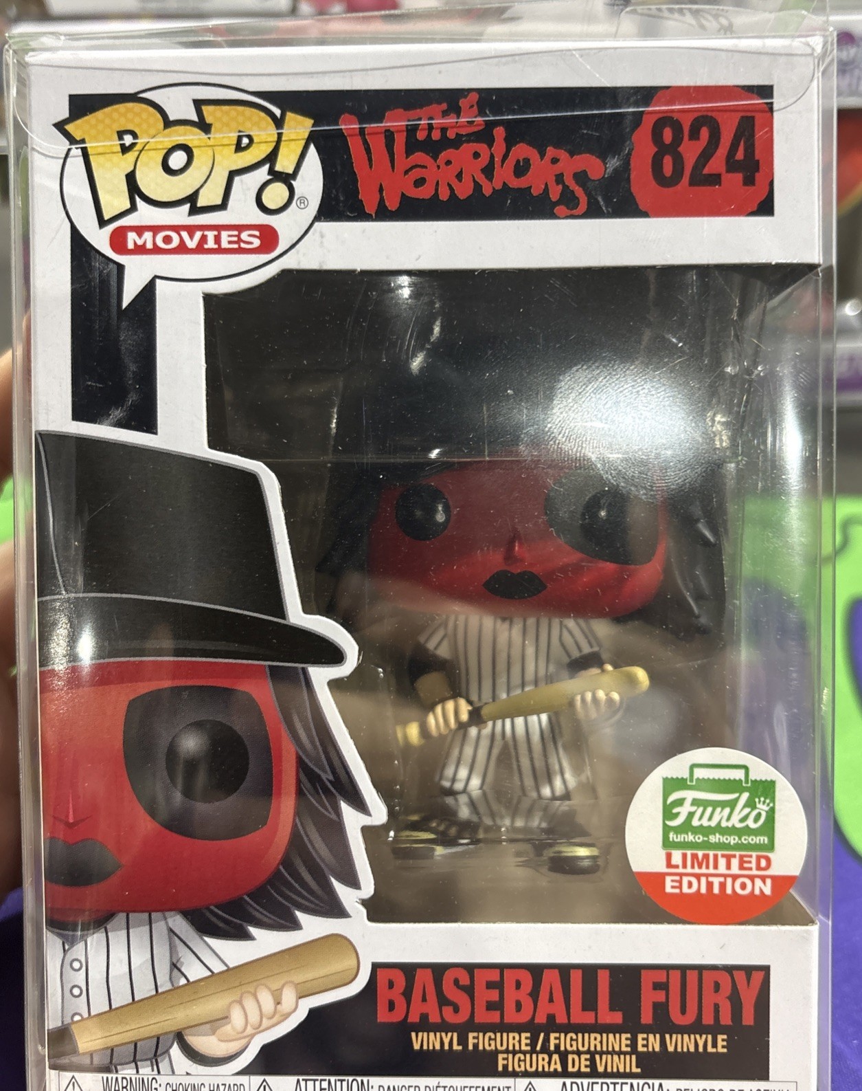 Funko Pop! Vinyl: The Warriors – Baseball Fury (Red) – Funko (Exclusive) #824
