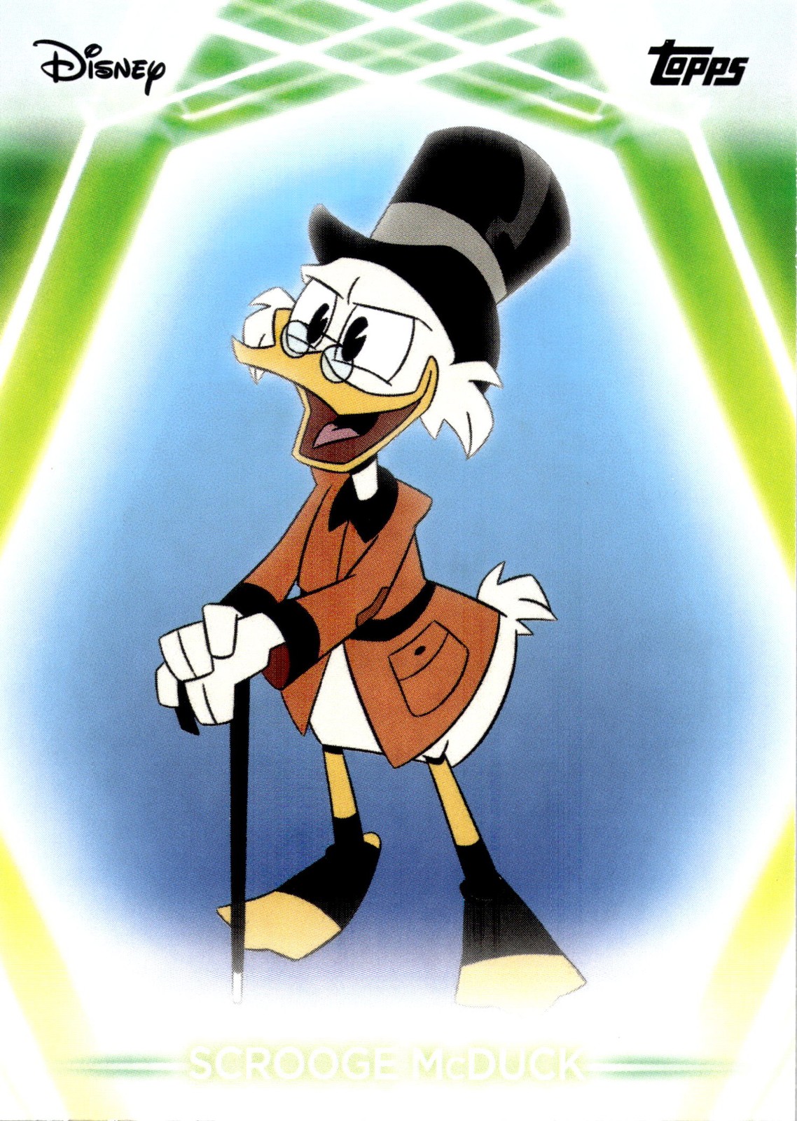 2026 Topps Disney Neon Scrooge McDuck #151 Duck Tales