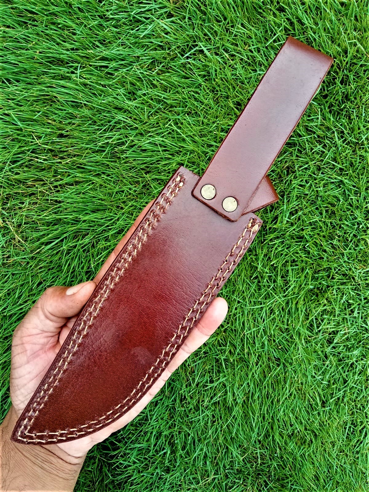 Custom Handmade Fixed Blade Knife Leather Sheath Holster Sheath Hand Engraved