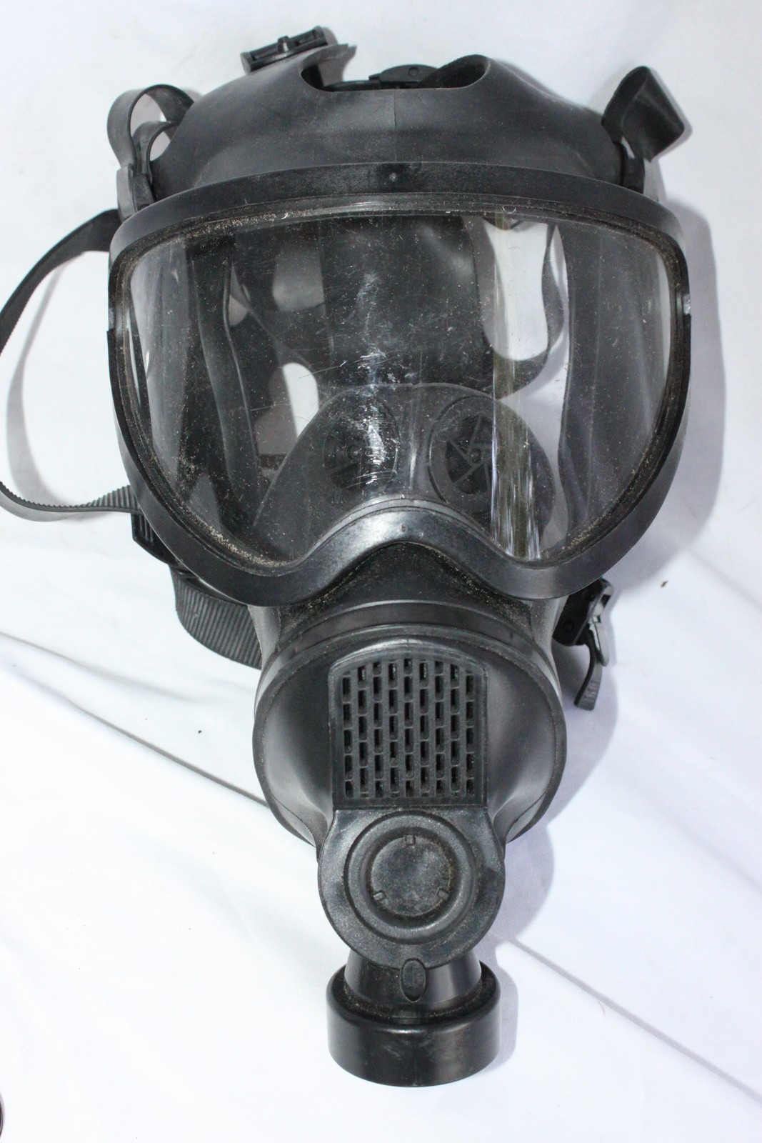 Belgian Military Issued BEM Mask Protection Gas Mask 40 MM Filters NBC Black