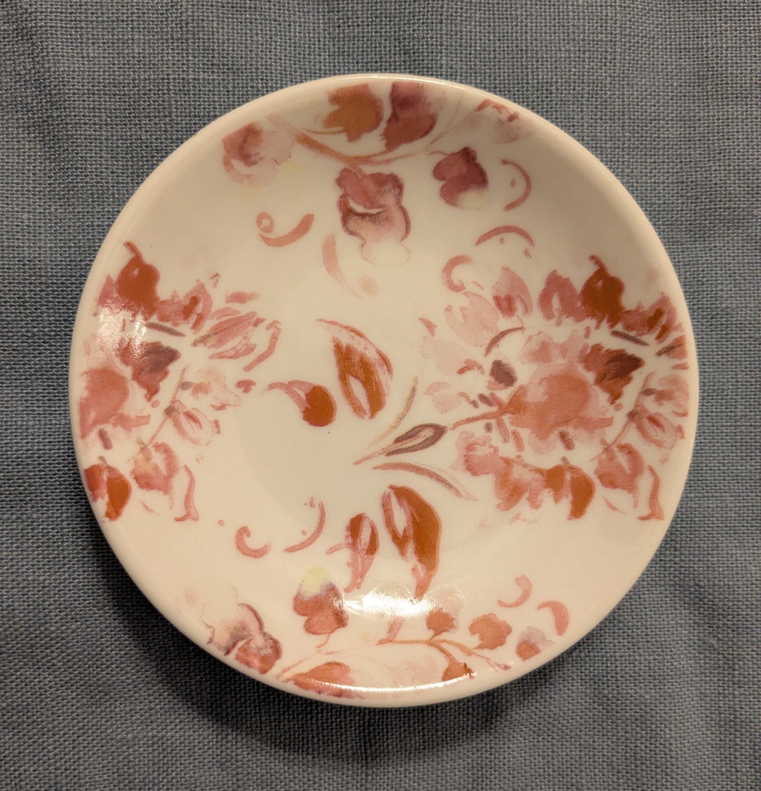 Butter Pat or Small Plate Modern 3 1/4 inches
