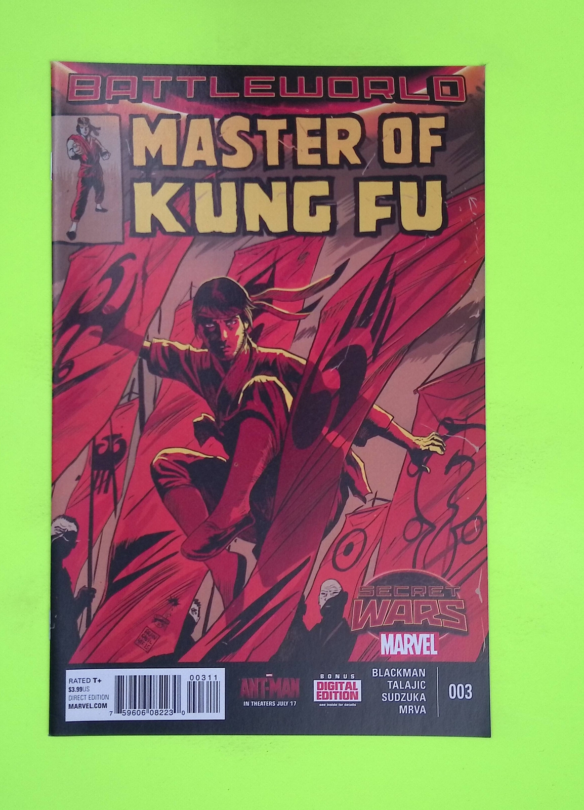 Master of Kung Fu #3 Vol. 2 2015 Marvel Comics 1st App High Grade A26-144