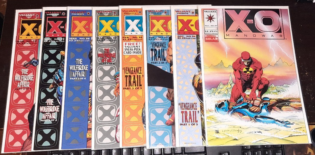 Valiant Comics – X-O Manowar (1992) – Single Issues – Combined Shipping