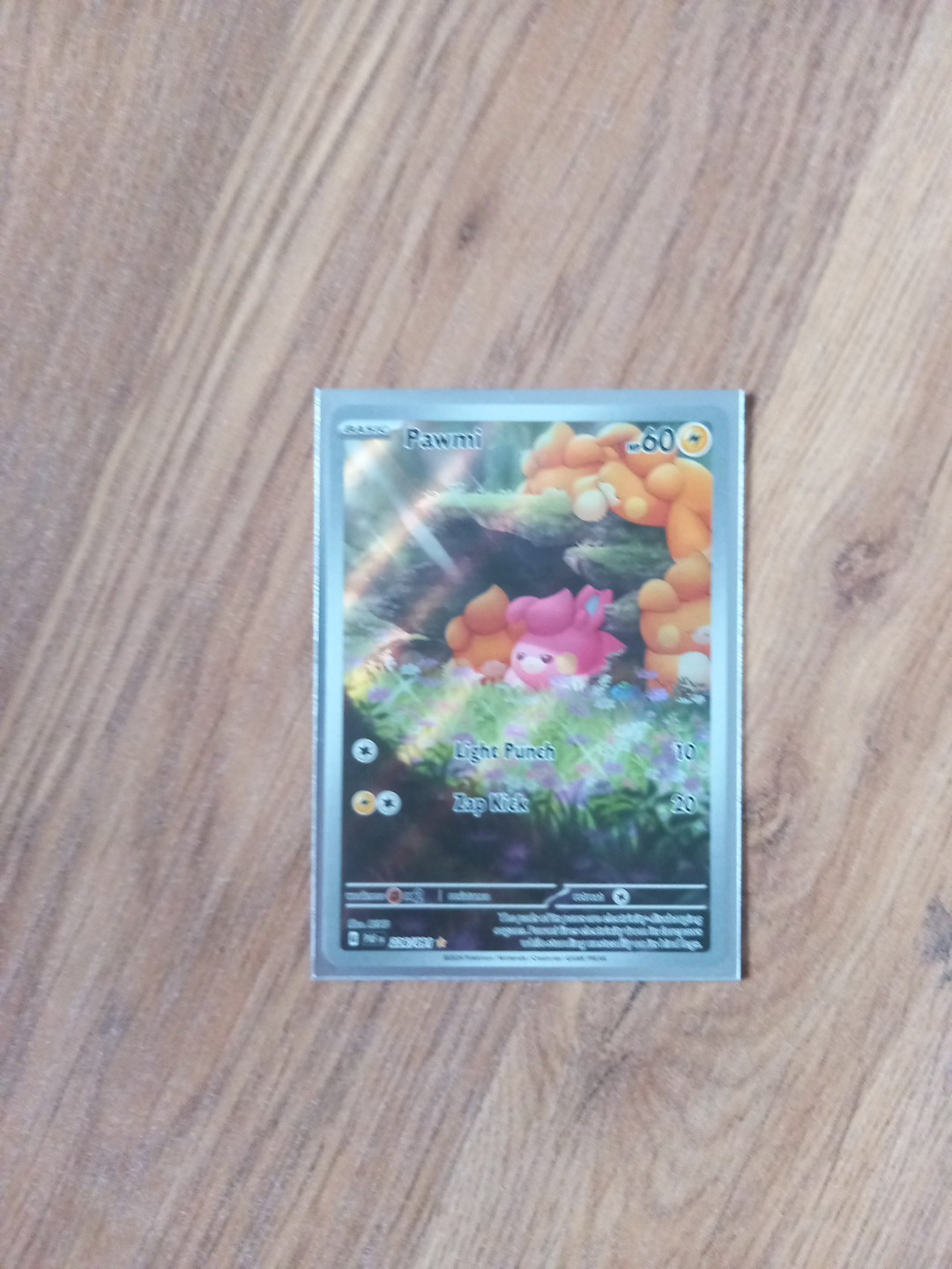 Pokemon Paldean Fates Shiny Pawmi 226/091