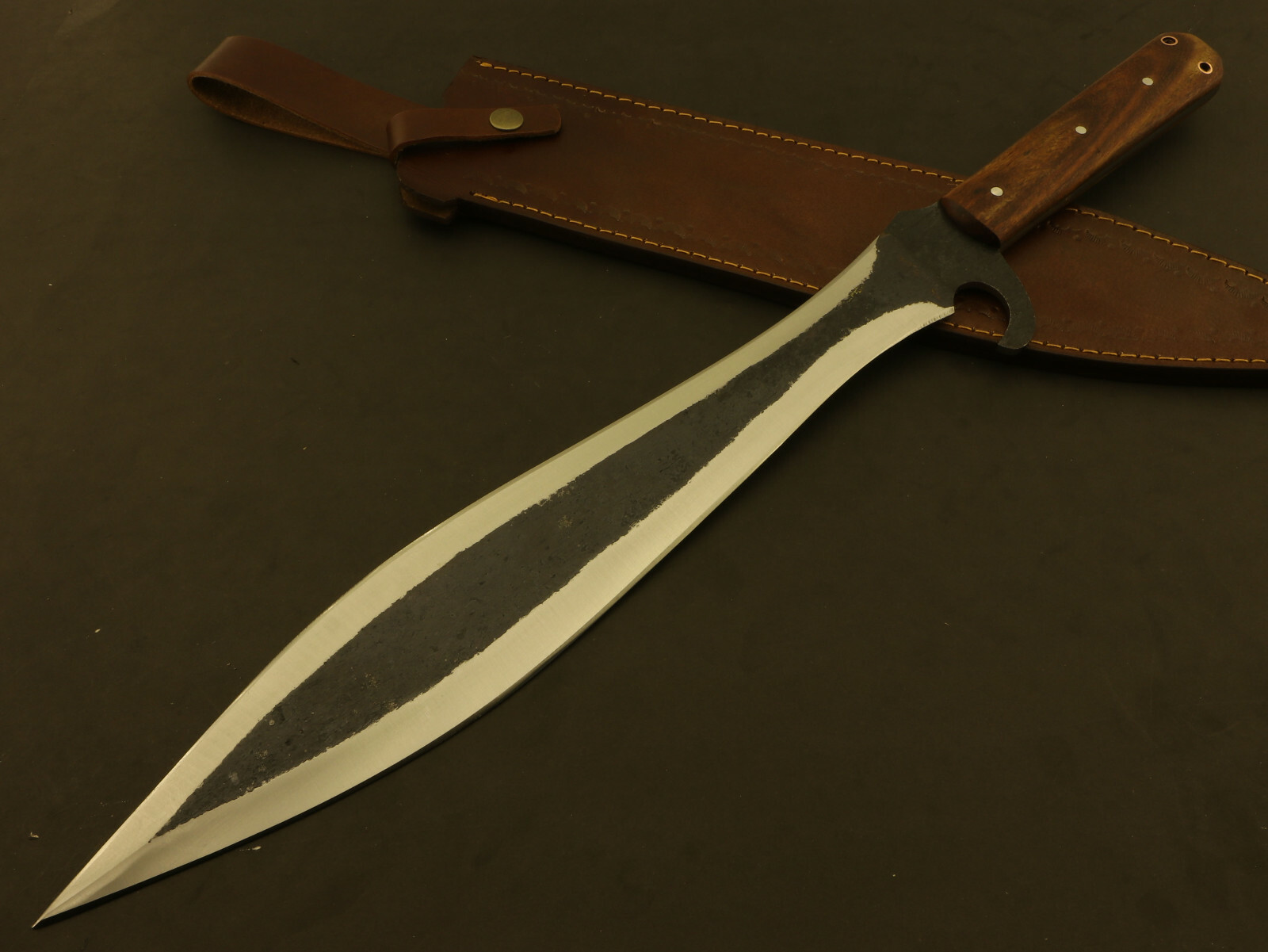 Huntersbladeusa Handmade HIGH CARBON Custom DAGGER Bowie Hunting Mini Sword