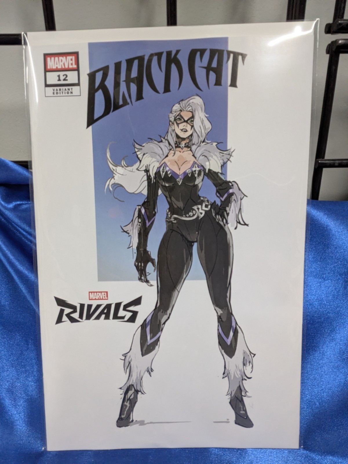 Black Cat #12 Netease Games Marvel Rivals Wraparound Variant Comic Book First