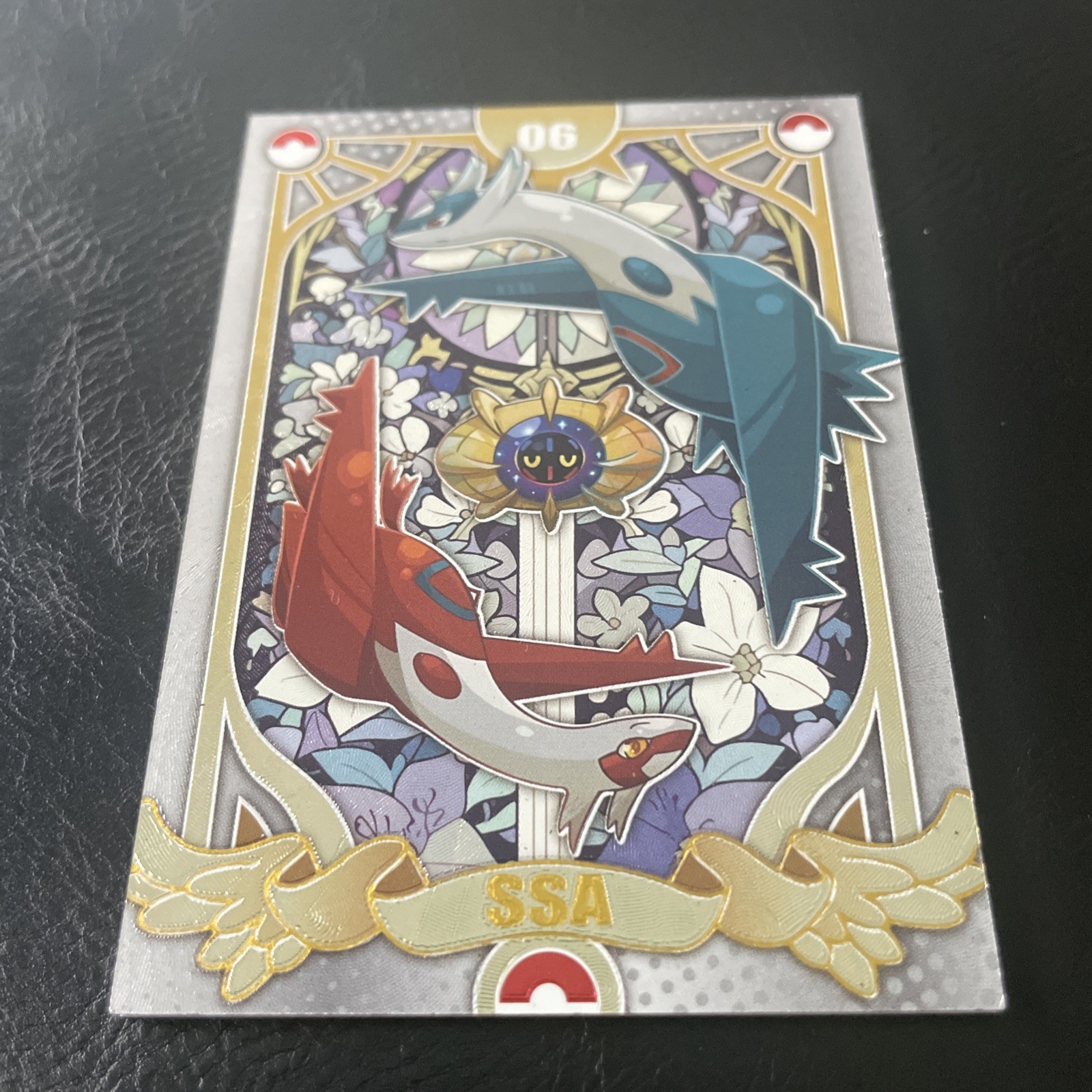 Latios & Latias SSA06 168/299 serialised Pokemon Mengka V2 mint card